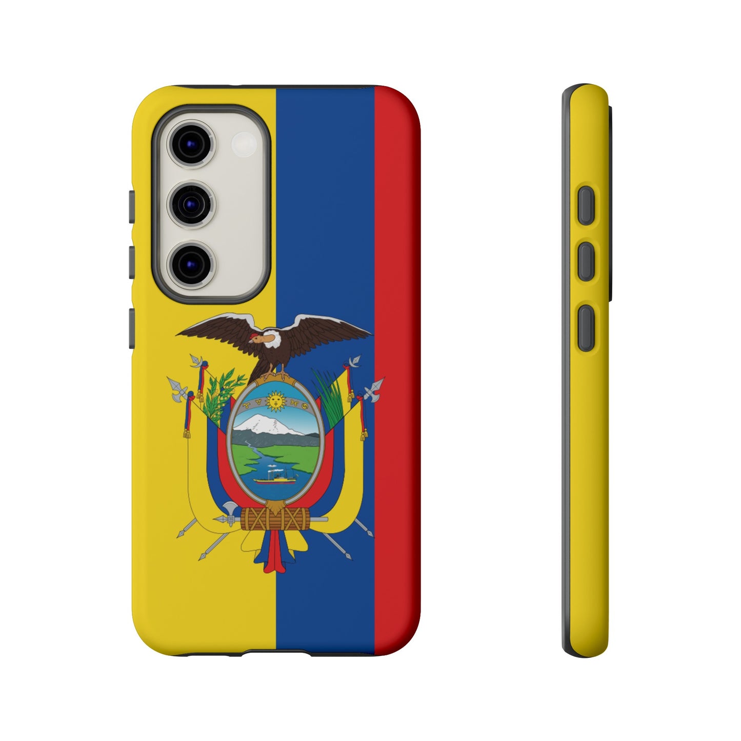 Ecuador Flag Phone Case | iPhone 15 Plus/ Pro, 14, 13, 12| Google Pixel 7, Pro, 5| Samsung Galaxy S23 All Major Phone Models