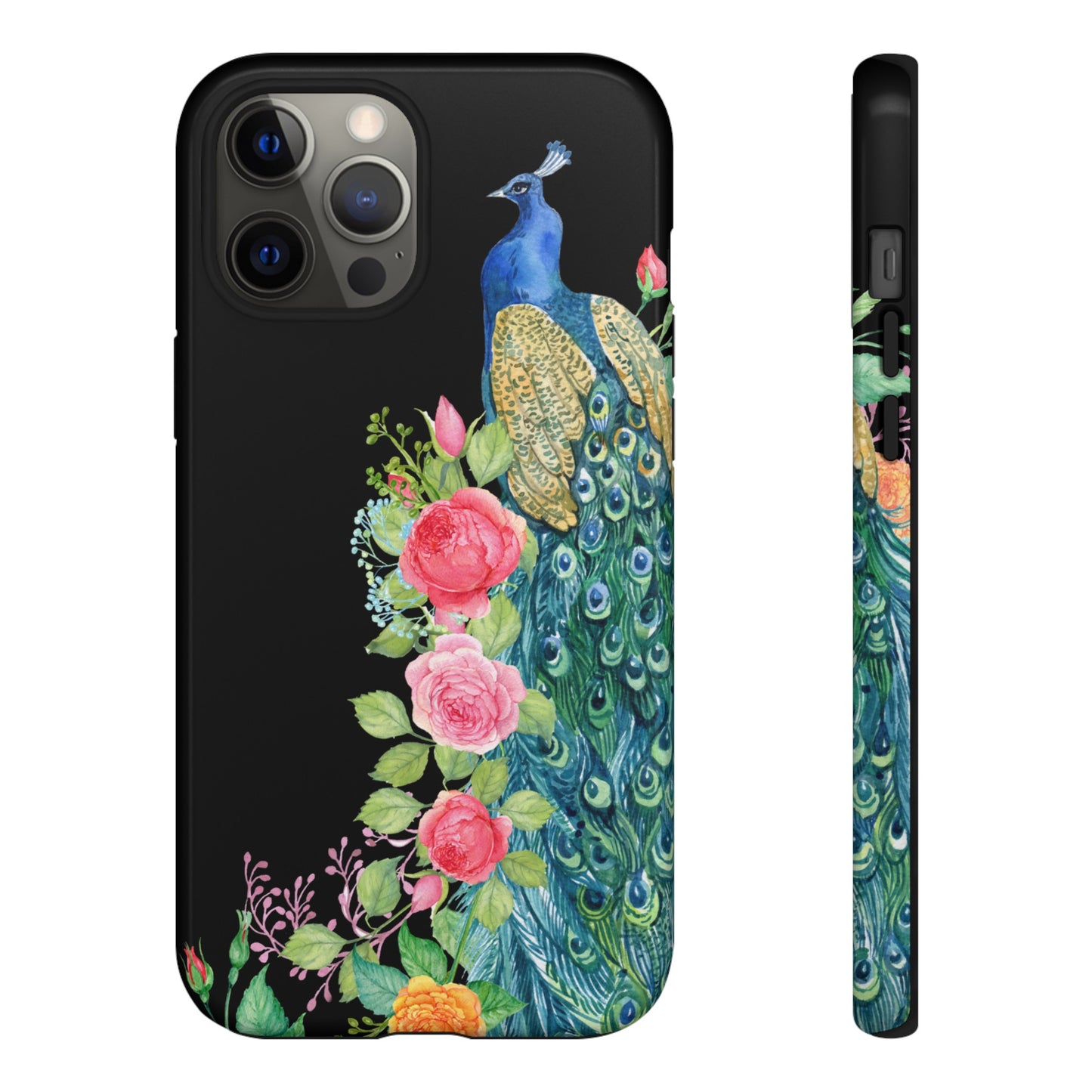 Peacock Wallpaper Phone Case | iPhone 15 Plus/ Pro, 14, 13, 12| Google Pixel 7, Pro, 5| Samsung Galaxy S23 All Major Phone Models