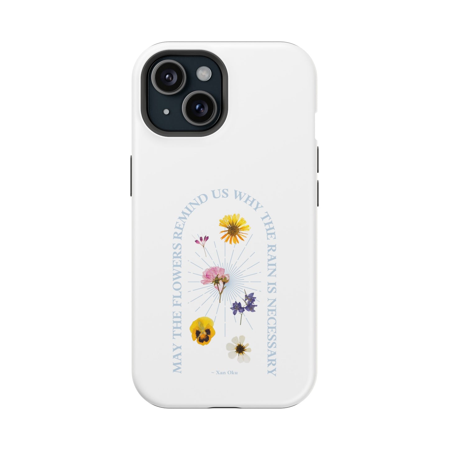 Flower Positive Phone Case | iPhone 15 Plus/ Pro, 14, 13, 12|