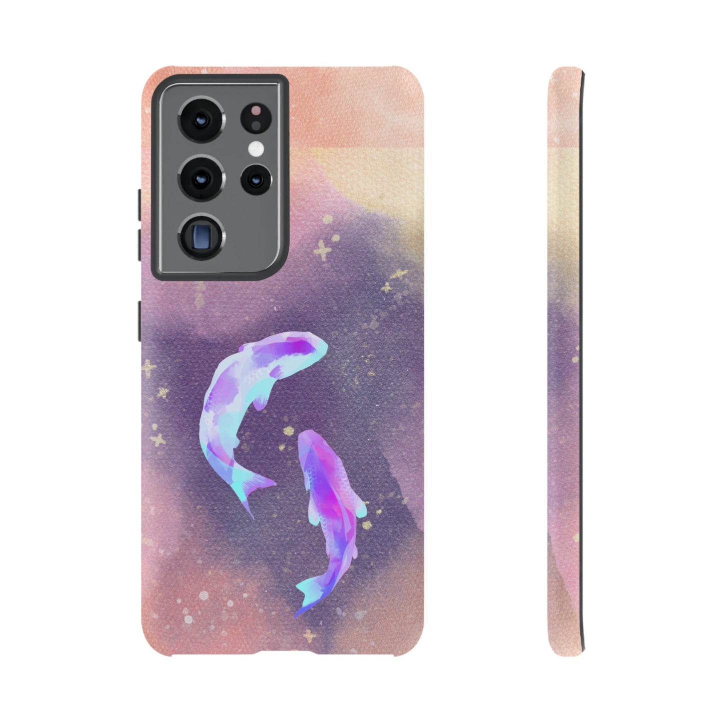 Cosmic Koi Phone Case | iPhone 15 Plus/ Pro, 14, 13, 12| Google Pixel 7, Pro, 5| Samsung Galaxy S23 All Major Phone Models