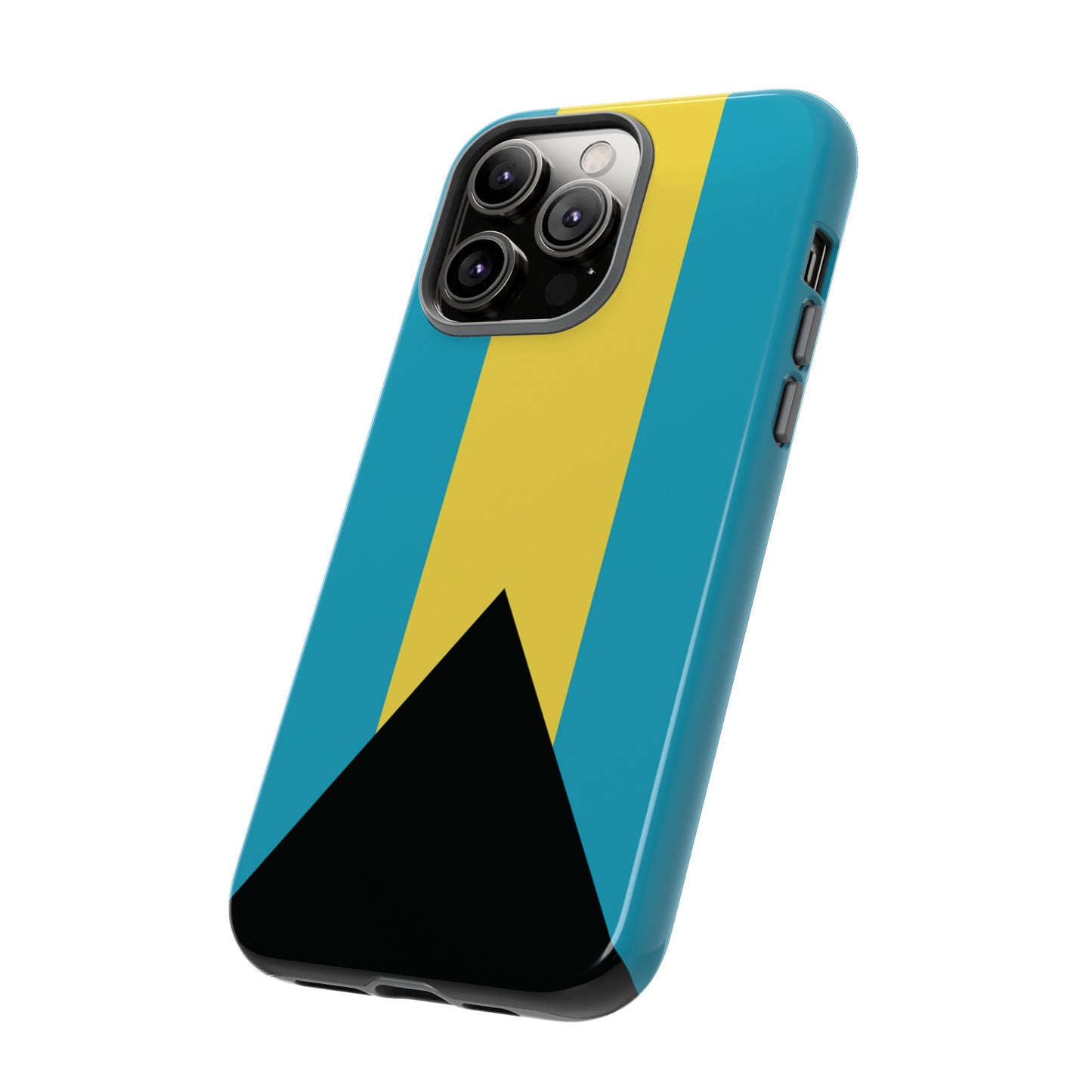 The Bahamas Flag Phone Case | iPhone 15 Plus/ Pro, 14, 13, 12| Google Pixel 7, Pro, 5| Samsung Galaxy S23 All Major Phone Models