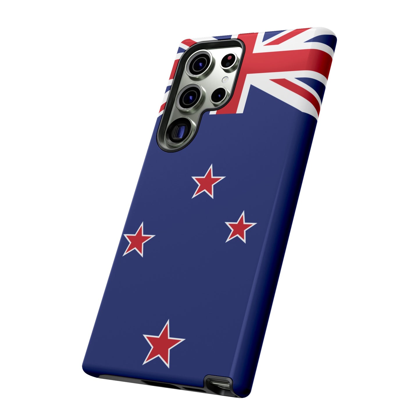 New Zealand Flag Phone Case | iPhone 15 Plus/ Pro, 14, 13, 12| Google Pixel 7, Pro, 5| Samsung Galaxy S23 All Major Phone Models