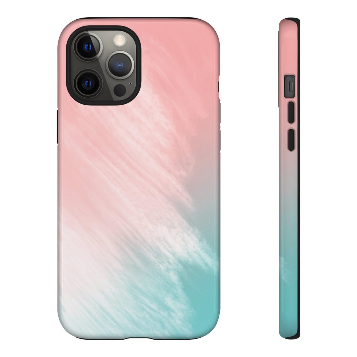 Soft Pink And Blue Wallpaper Phone Case | iPhone 15 Plus/ Pro, 14, 13, 12| Google Pixel 7, Pro, 5| Samsung Galaxy S23 All Major Phone Models