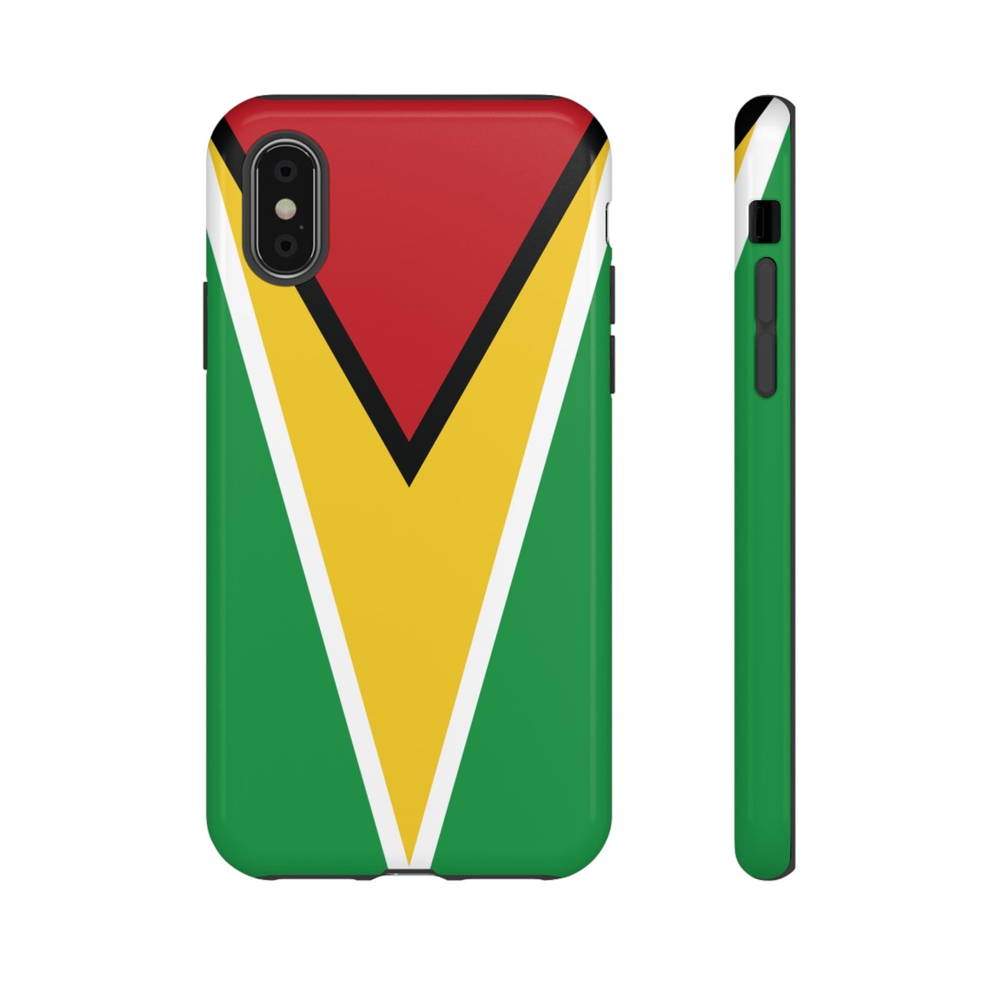 Guyana Flag Phone Case | iPhone 15 Plus/ Pro, 14, 13, 12| Google Pixel 7, Pro, 5| Samsung Galaxy S23 All Major Phone Models