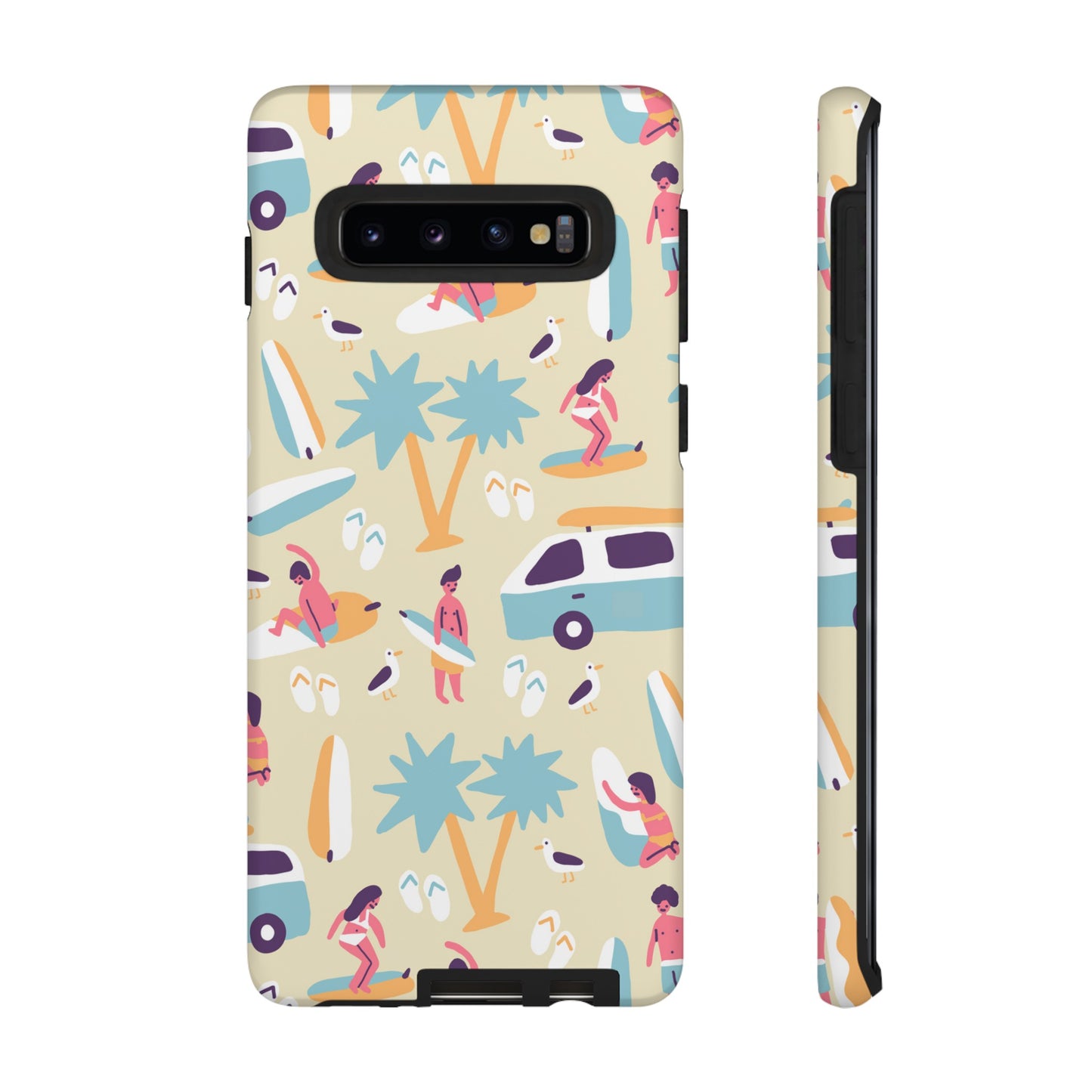 Surfers Wallpaper Phone Case | iPhone 15 Plus/ Pro, 14, 13, 12| Google Pixel 7, Pro, 5| Samsung Galaxy S23 All Major Phone Models