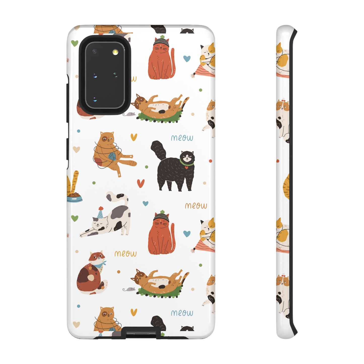 Collage of Cats Wallpaper Phone Case | iPhone 15 Plus/ Pro, 14, 13, 12| Google Pixel 7, Pro, 5| Samsung Galaxy S23 All Major Phone Models