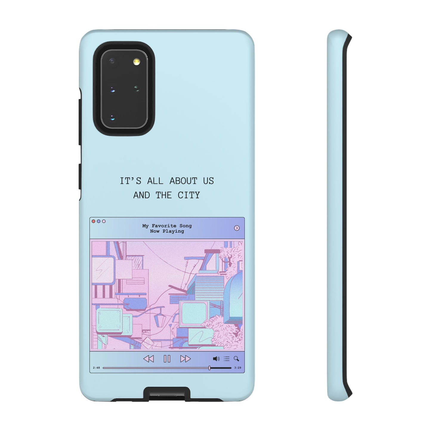 Us And The City Phone Case | iPhone 15 Plus/ Pro, 14, 13, 12| Google Pixel 7, Pro, 5| Samsung Galaxy S23 All Major Phone Models