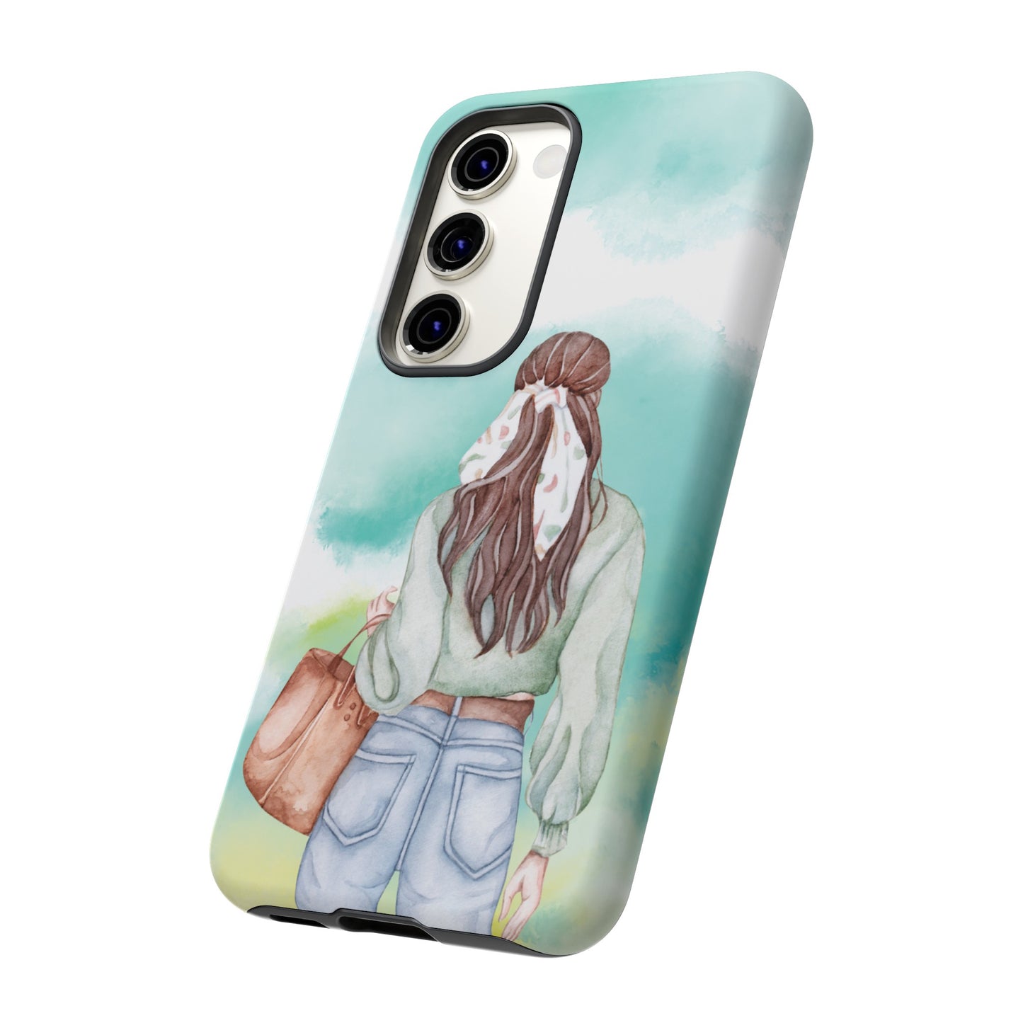 Girl Wallpaper Phone Case | iPhone 15 Plus/ Pro, 14, 13, 12| Google Pixel 7, Pro, 5| Samsung Galaxy S23 All Major Phone Models