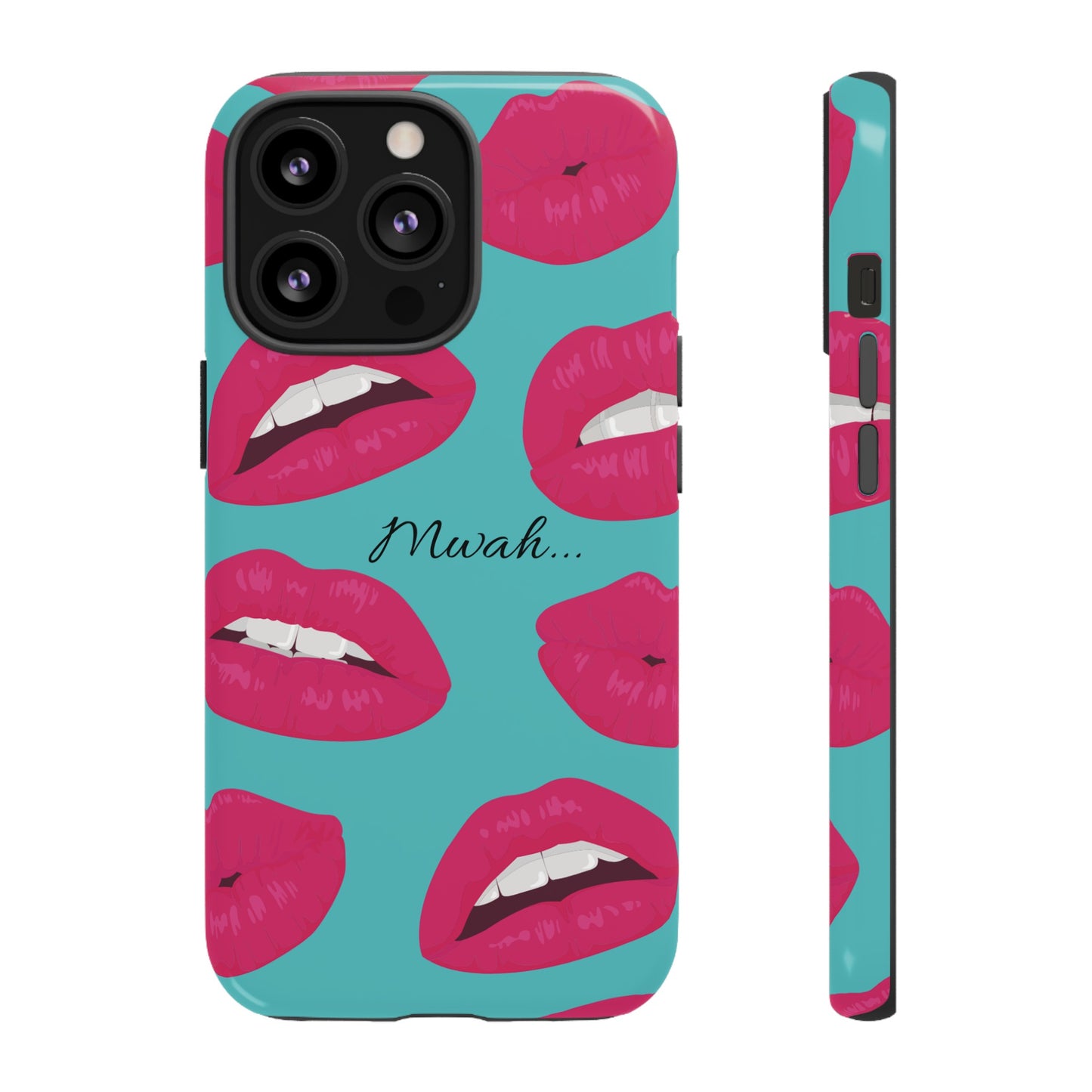 Mwah! Wallpaper Phone Case | iPhone 15 Plus/ Pro, 14, 13, 12| Google Pixel 7, Pro, 5| Samsung Galaxy S23 All Major Phone Models