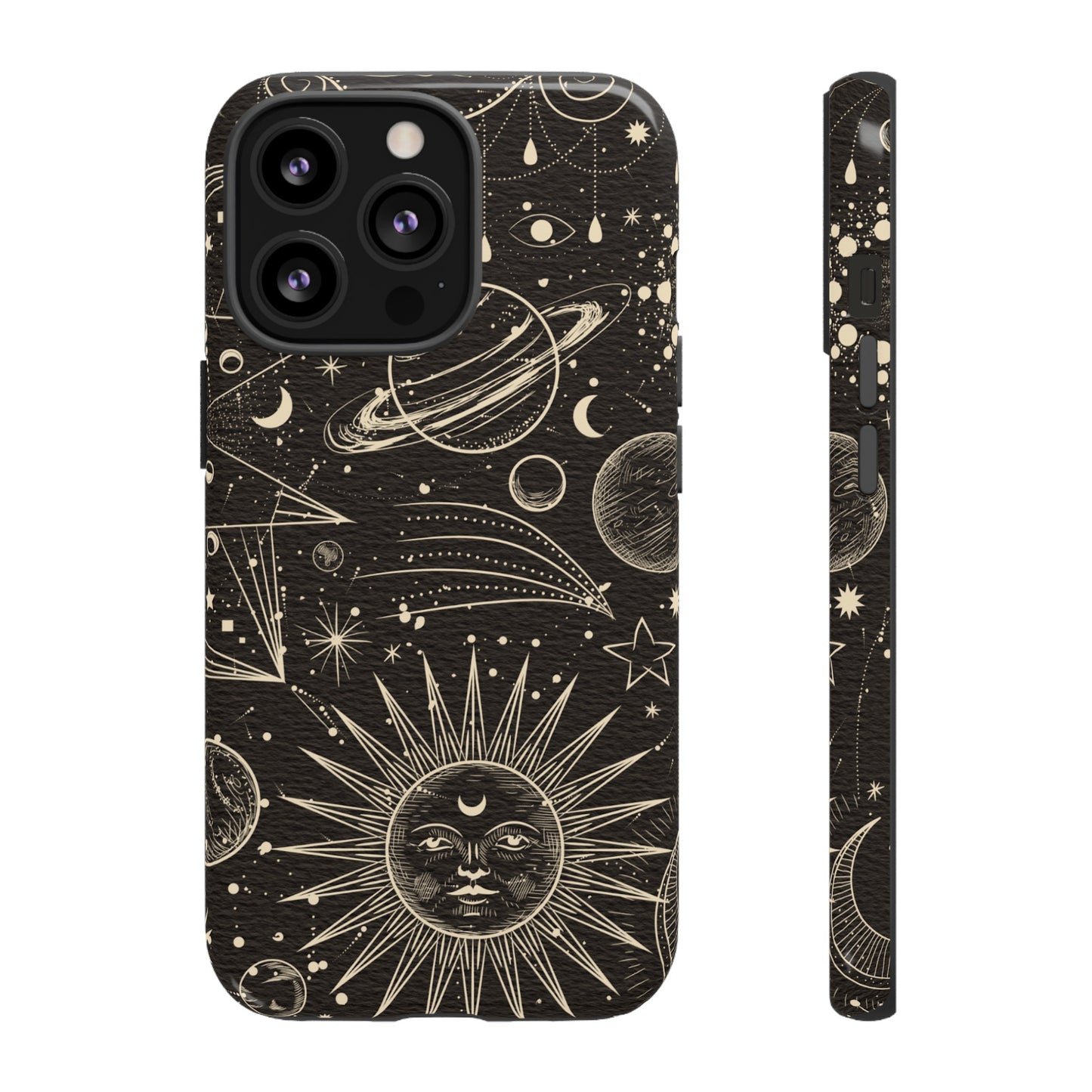 Golden Universe Wallpaper Phone Case | iPhone 15 Plus/ Pro, 14, 13, 12| Google Pixel 7, Pro, 5| Samsung Galaxy S23 All Major Phone Models