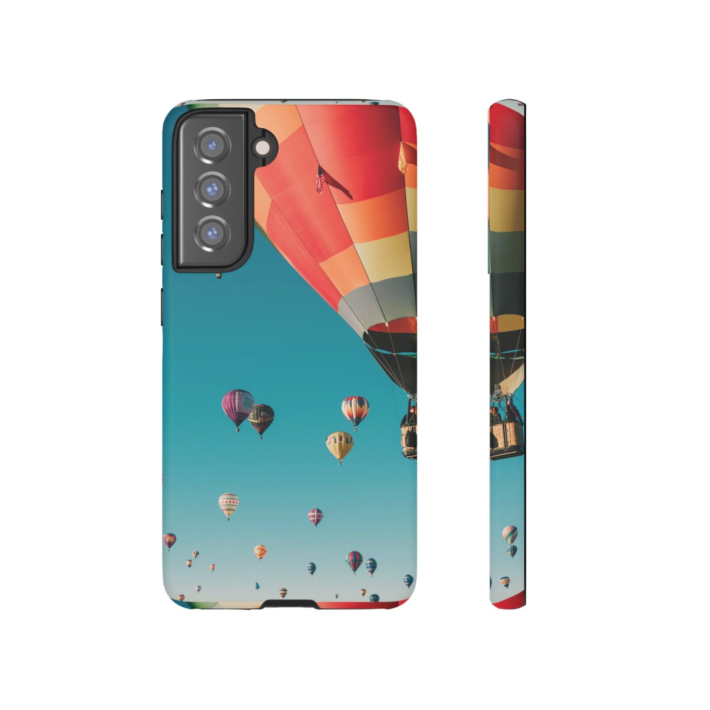 Hot Air Balloon Wallpaper Phone Case | iPhone 15 Plus/ Pro, 14, 13, 12| Google Pixel 7, Pro, 5| Samsung Galaxy S23 All Major Phone Models