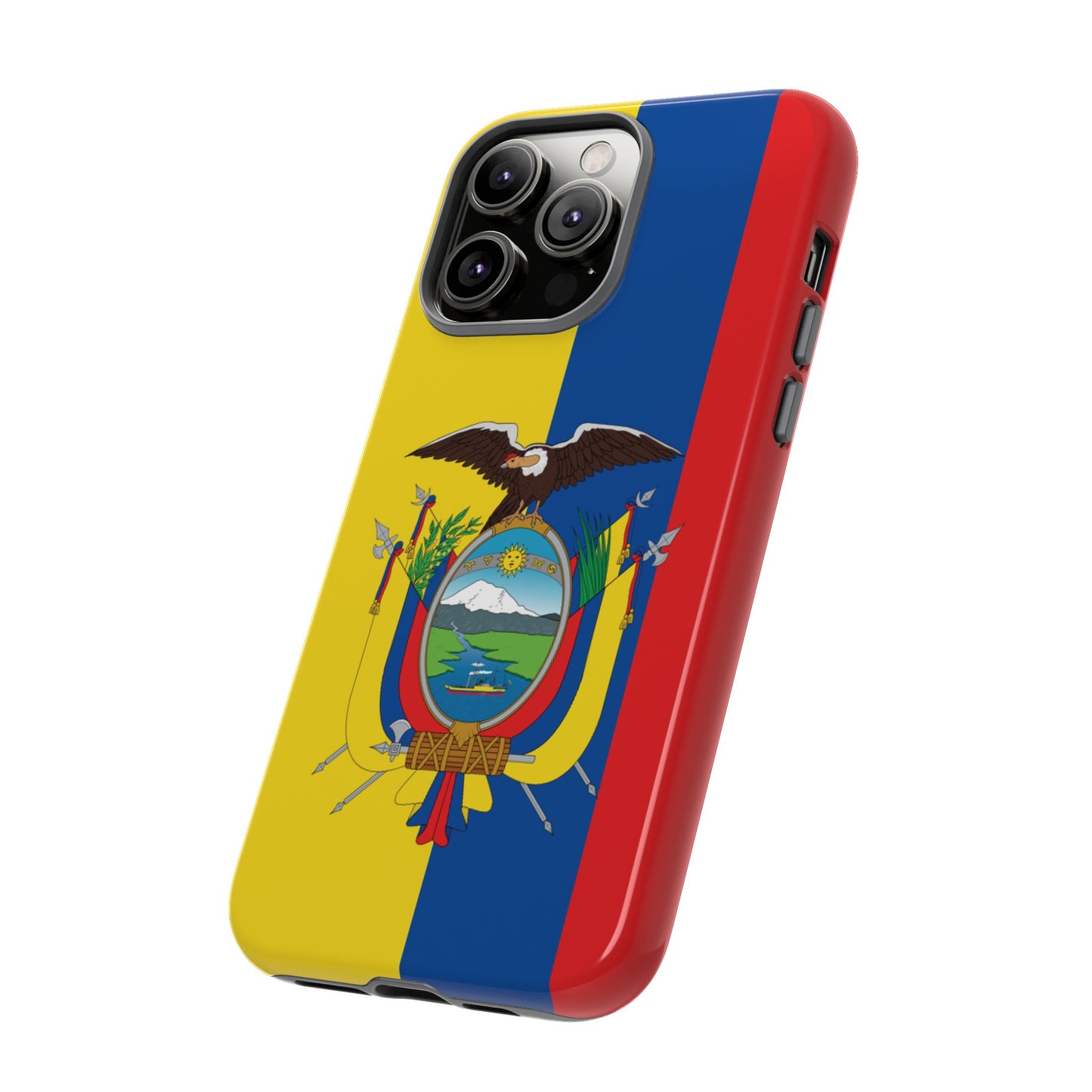 Ecuador Flag Phone Case | iPhone 15 Plus/ Pro, 14, 13, 12| Google Pixel 7, Pro, 5| Samsung Galaxy S23 All Major Phone Models