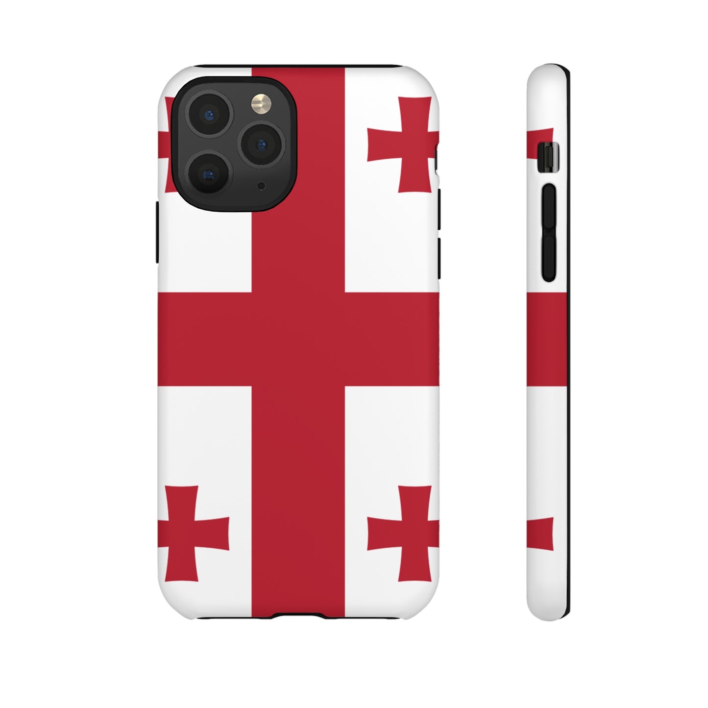 Georgia Flag Phone Case | iPhone 15 Plus/ Pro, 14, 13, 12| Google Pixel 7, Pro, 5| Samsung Galaxy S23 All Major Phone Models