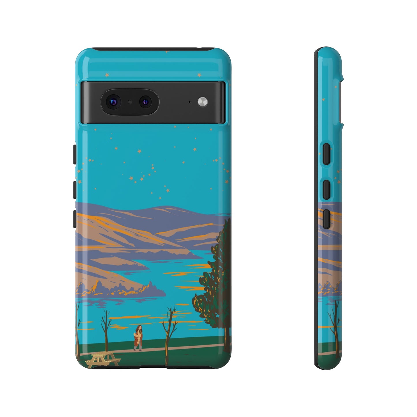 Afternoon Stroll Phone Case| iPhone 15 Plus/ Pro, 14, 13, 12| Google Pixel 7, Pro, 5| Samsung Galaxy S23 All Major Phone Models