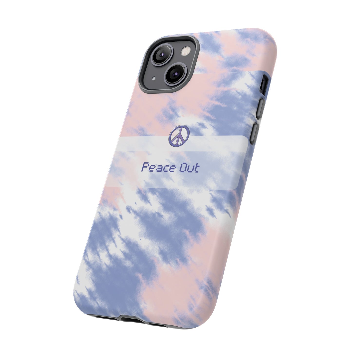 Peace Out Wallpaper Phone Case | iPhone 15 Plus/ Pro, 14, 13, 12| Google Pixel 7, Pro, 5| Samsung Galaxy S23 All Major Phone Models