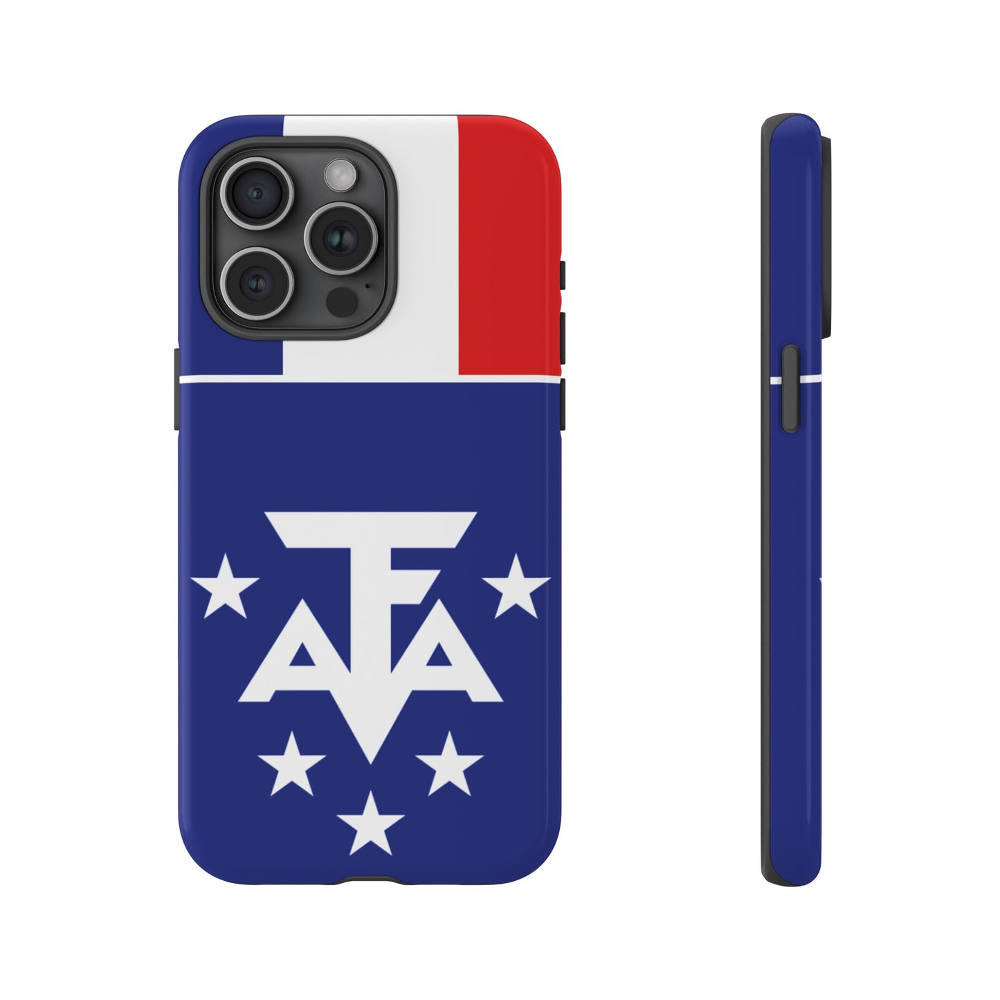 French Southern And Antarctic Lands Flag Phone Case | iPhone 15 Plus/ Pro, 14, 13, 12| Google Pixel 7, Pro, 5| Samsung Galaxy S23 All Major Phone Models