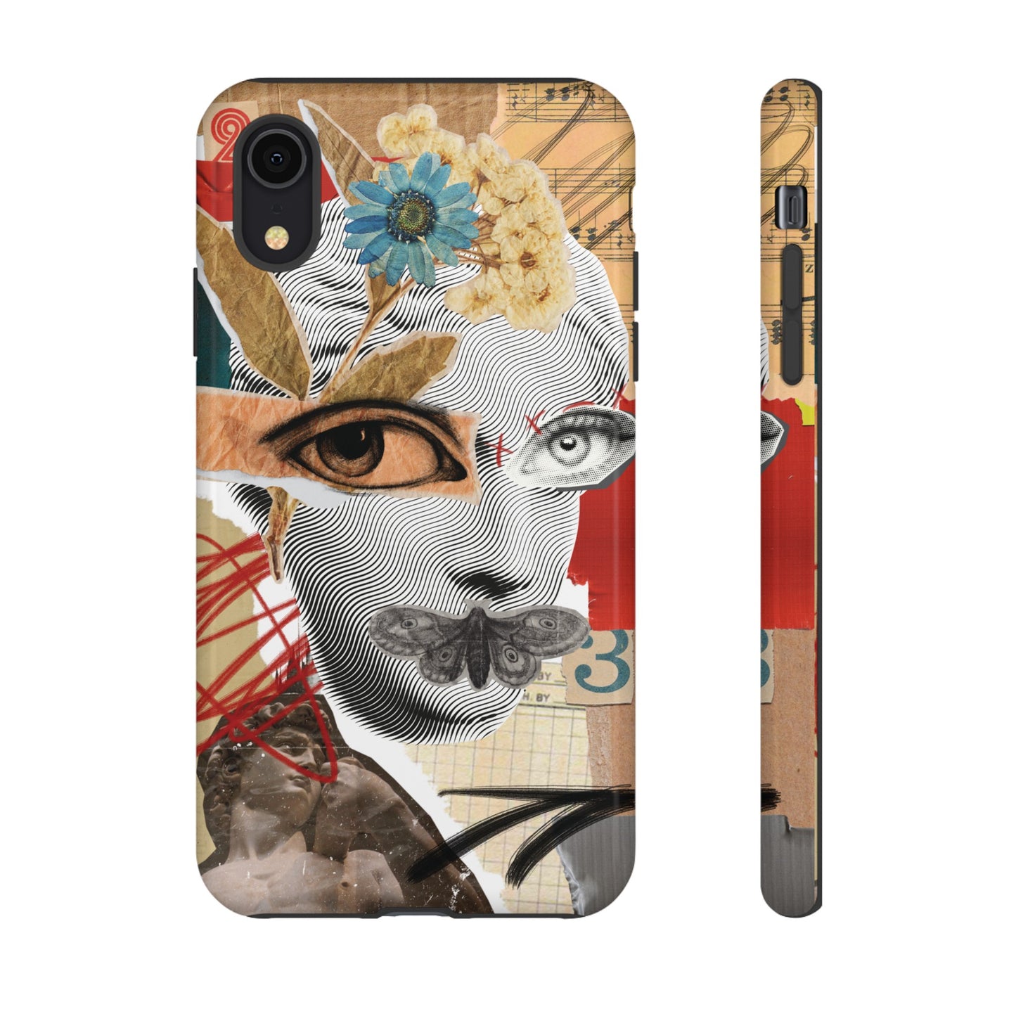 Woman Collage Wallpaper Phone Case | iPhone 15 Plus/ Pro, 14, 13, 12| Google Pixel 7, Pro, 5| Samsung Galaxy S23 All Major Phone Models