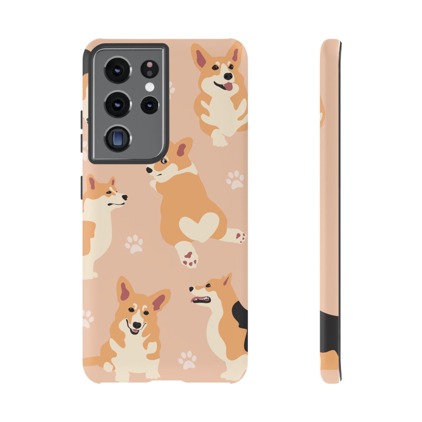 Corgi Wallpaper Phone Case | iPhone 15 Plus/ Pro, 14, 13, 12| Google Pixel 7, Pro, 5| Samsung Galaxy S23 All Major Phone Models