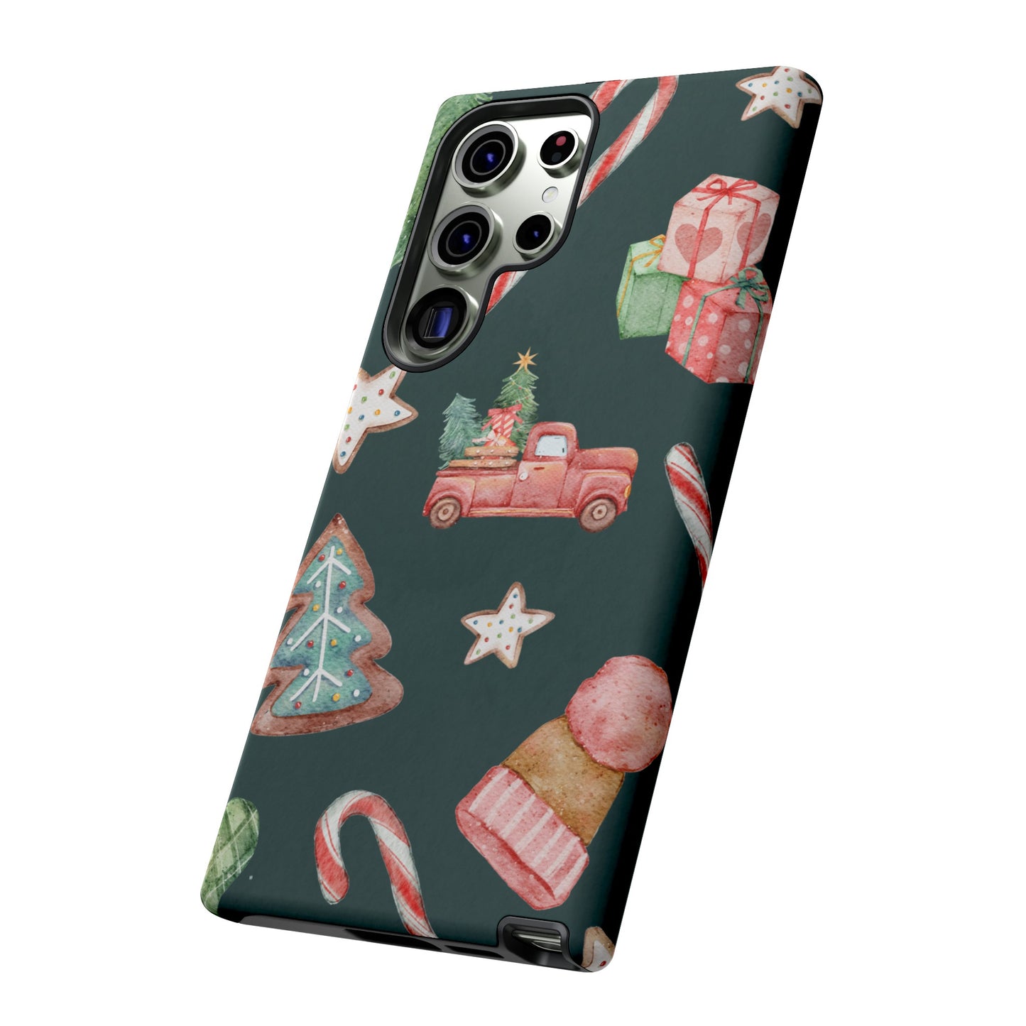 Festive Christmas Wallpaper Phone Case | iPhone 15 Plus/ Pro, 14, 13, 12| Google Pixel 7, Pro, 5| Samsung Galaxy S23 All Major Phone Models