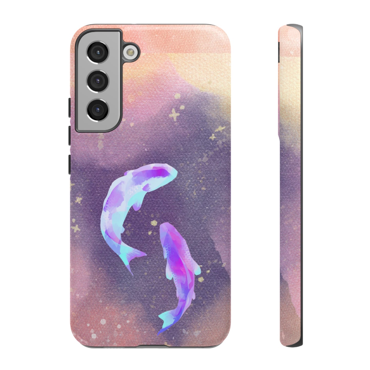 Cosmic Koi Phone Case | iPhone 15 Plus/ Pro, 14, 13, 12| Google Pixel 7, Pro, 5| Samsung Galaxy S23 All Major Phone Models