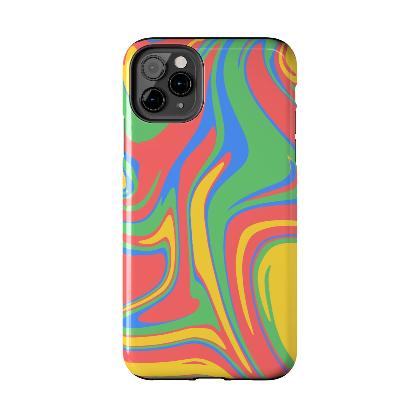 Colourful Marble Phone Case | iPhone 15 Plus/ Pro, 14, 13, 12|