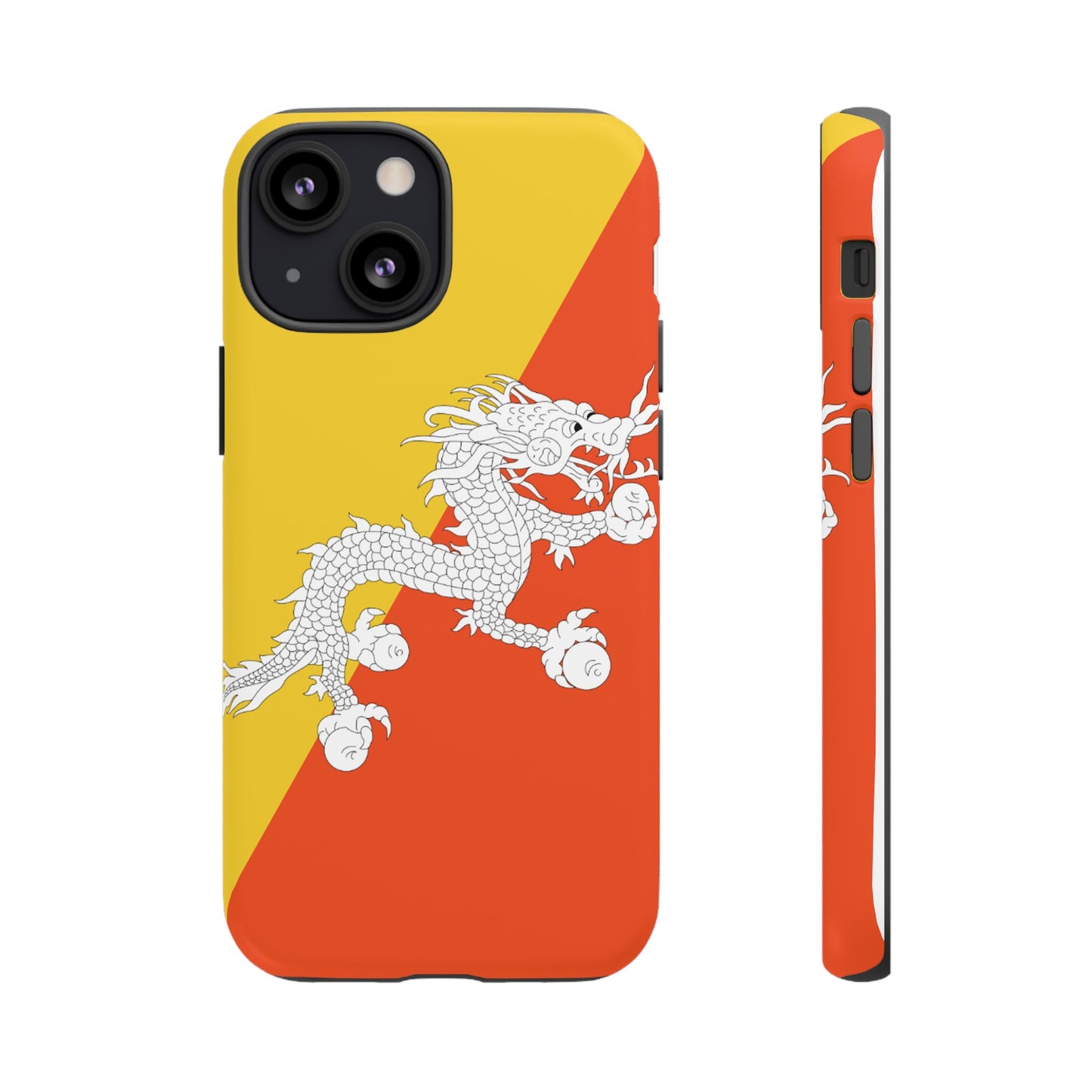 Bhutan Flag Phone Case | iPhone 15 Plus/ Pro, 14, 13, 12| Google Pixel 7, Pro, 5| Samsung Galaxy S23 All Major Phone Models