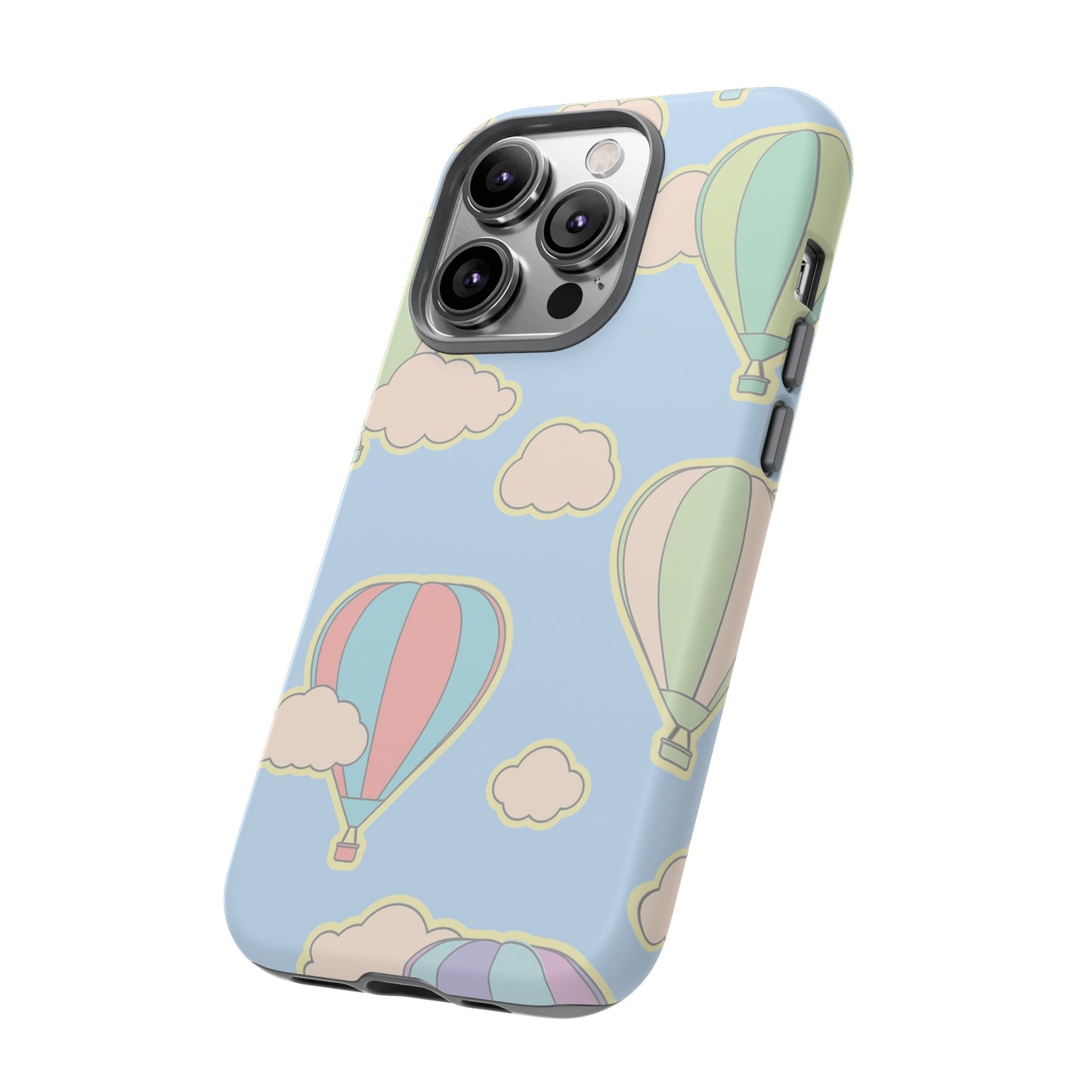 Hot Air Balloon Wallpaper Phone Case | iPhone 15 Plus/ Pro, 14, 13, 12| Google Pixel 7, Pro, 5| Samsung Galaxy S23 All Major Phone Models