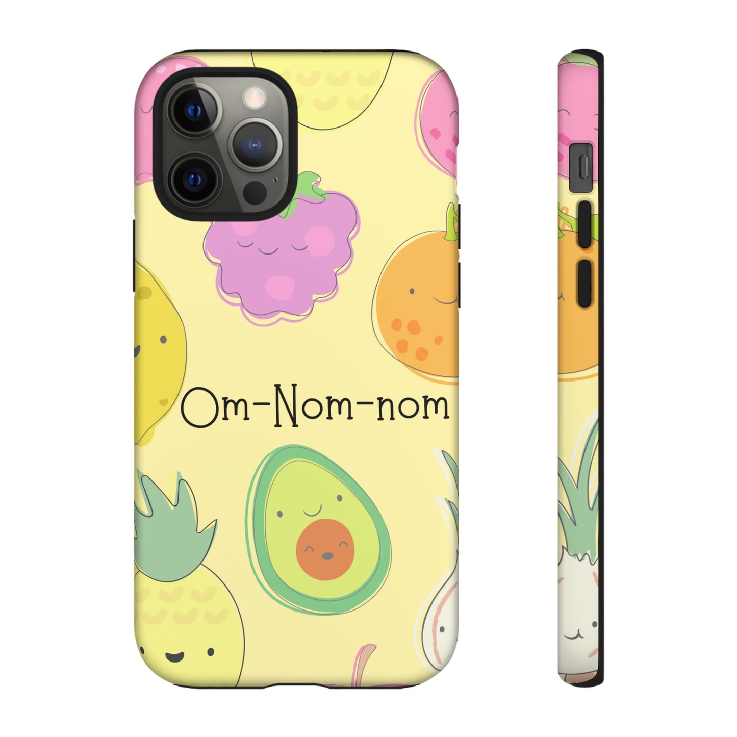 Om-Nom-Nom Phone Case | iPhone 15 Plus/ Pro, 14, 13, 12| Google Pixel 7, Pro, 5| Samsung Galaxy S23 All Major Phone Models