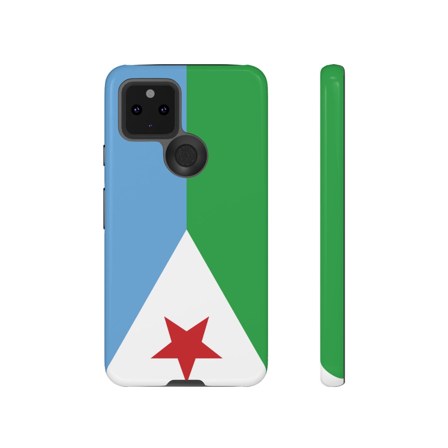 Djibouti Flag Phone Case | iPhone 15 Plus/ Pro, 14, 13, 12| Google Pixel 7, Pro, 5| Samsung Galaxy S23 All Major Phone Models