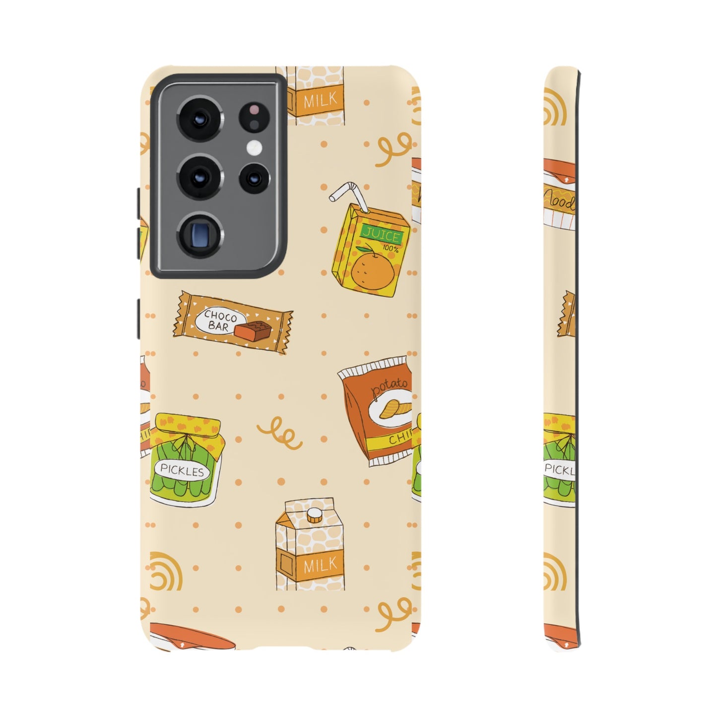 Food Wallpaper Phone Case | iPhone 15 Plus/ Pro, 14, 13, 12| Google Pixel 7, Pro, 5| Samsung Galaxy S23 All Major Phone Models