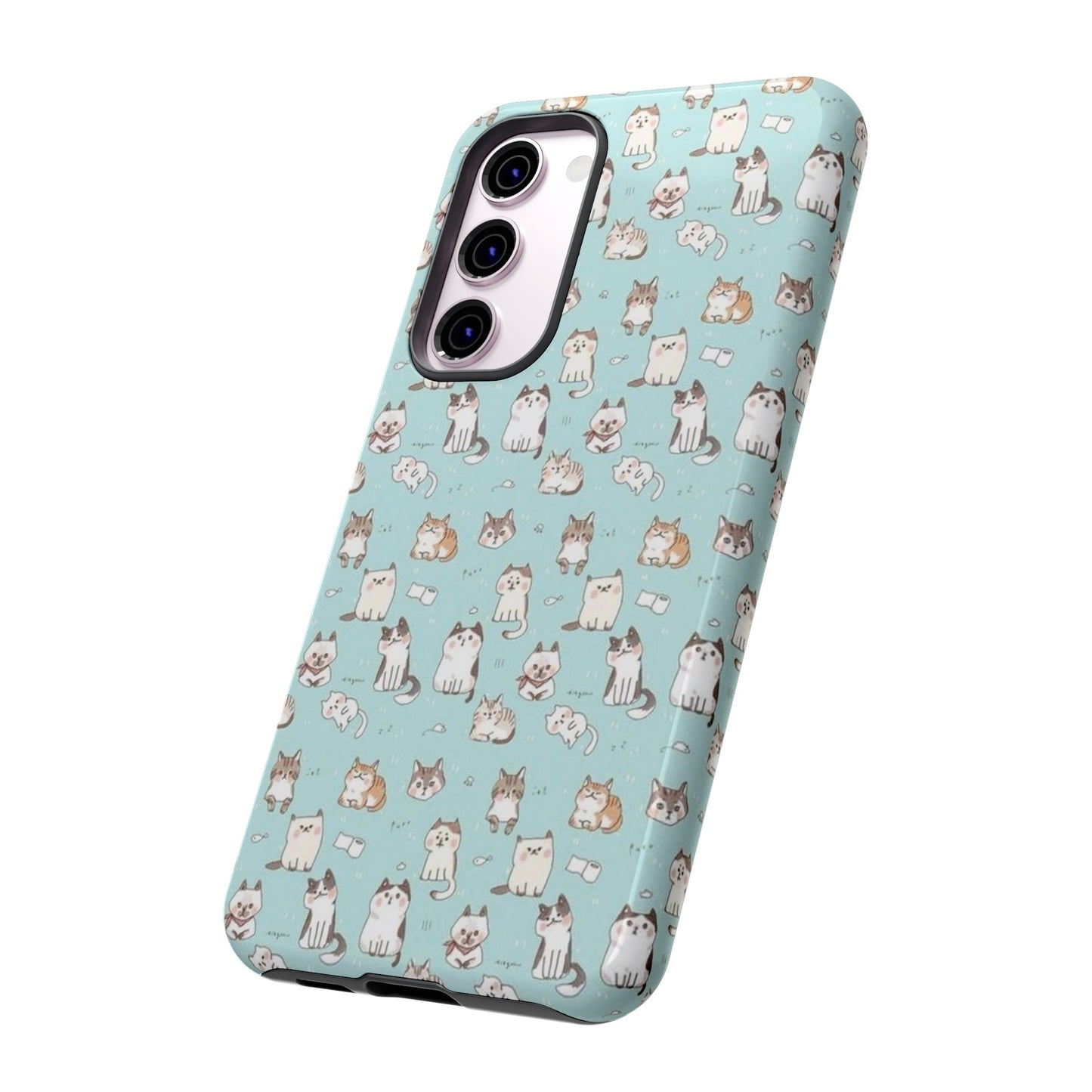 Tiny Kitten Wallpaper Phone Case | iPhone 15 Plus/ Pro, 14, 13, 12| Google Pixel 7, Pro, 5| Samsung Galaxy S23 All Major Phone Models