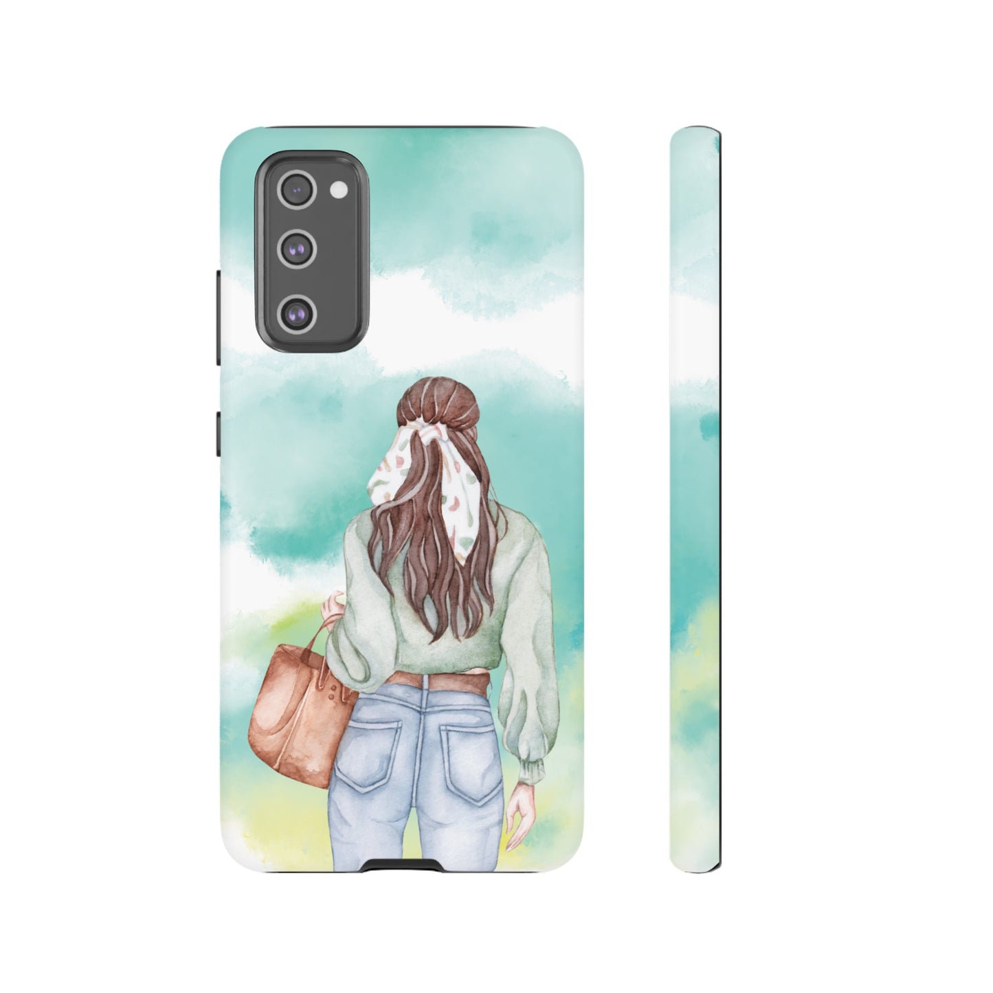 Girl Wallpaper Phone Case | iPhone 15 Plus/ Pro, 14, 13, 12| Google Pixel 7, Pro, 5| Samsung Galaxy S23 All Major Phone Models