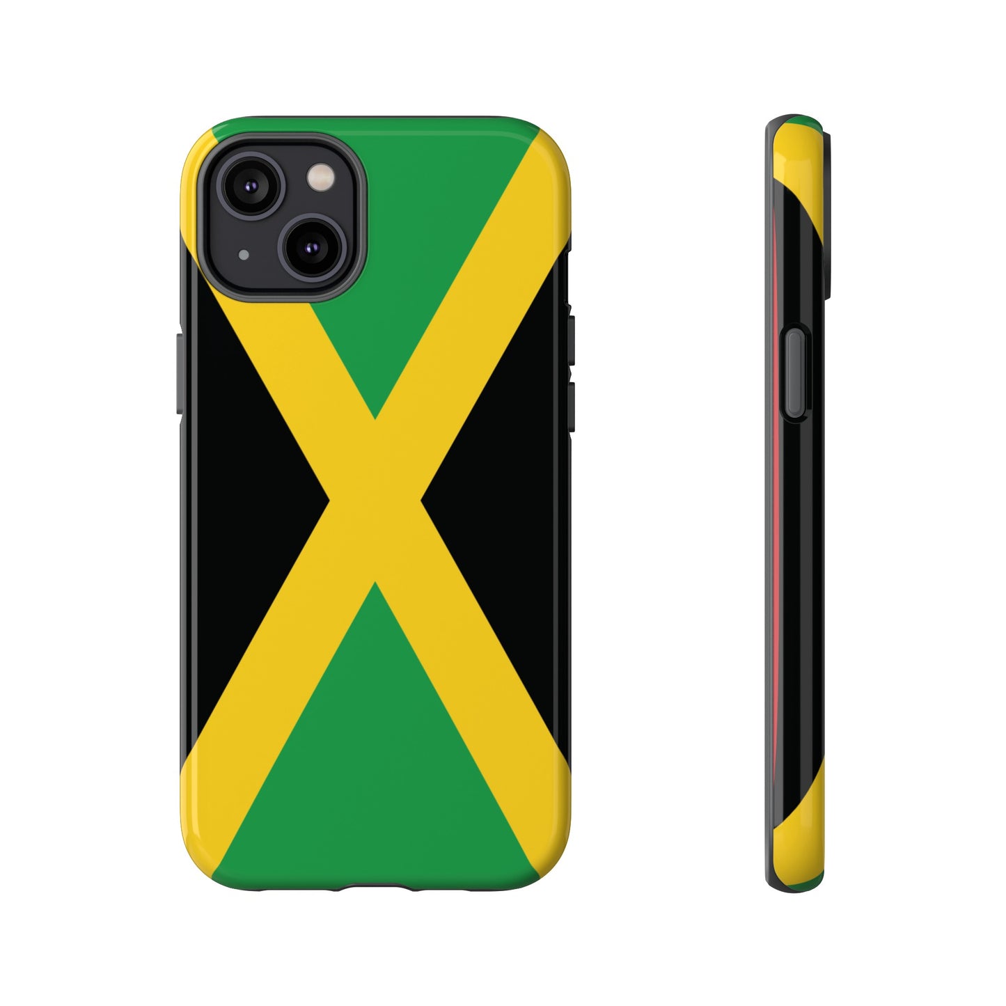 Jamaica Flag Phone Case | iPhone 15 Plus/ Pro, 14, 13, 12| Google Pixel 7, Pro, 5| Samsung Galaxy S23 All Major Phone Models