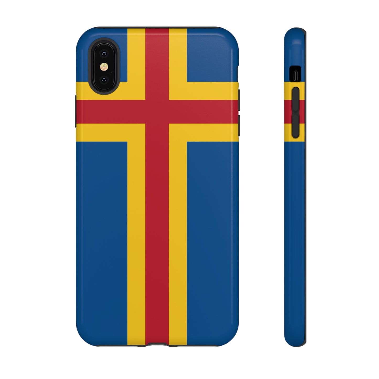 Aland Islands (Finland) Flag Phone Case | iPhone 15 Plus/ Pro, 14, 13, 12| Google Pixel 7, Pro, 5| Samsung Galaxy S23 All Major Phone Models