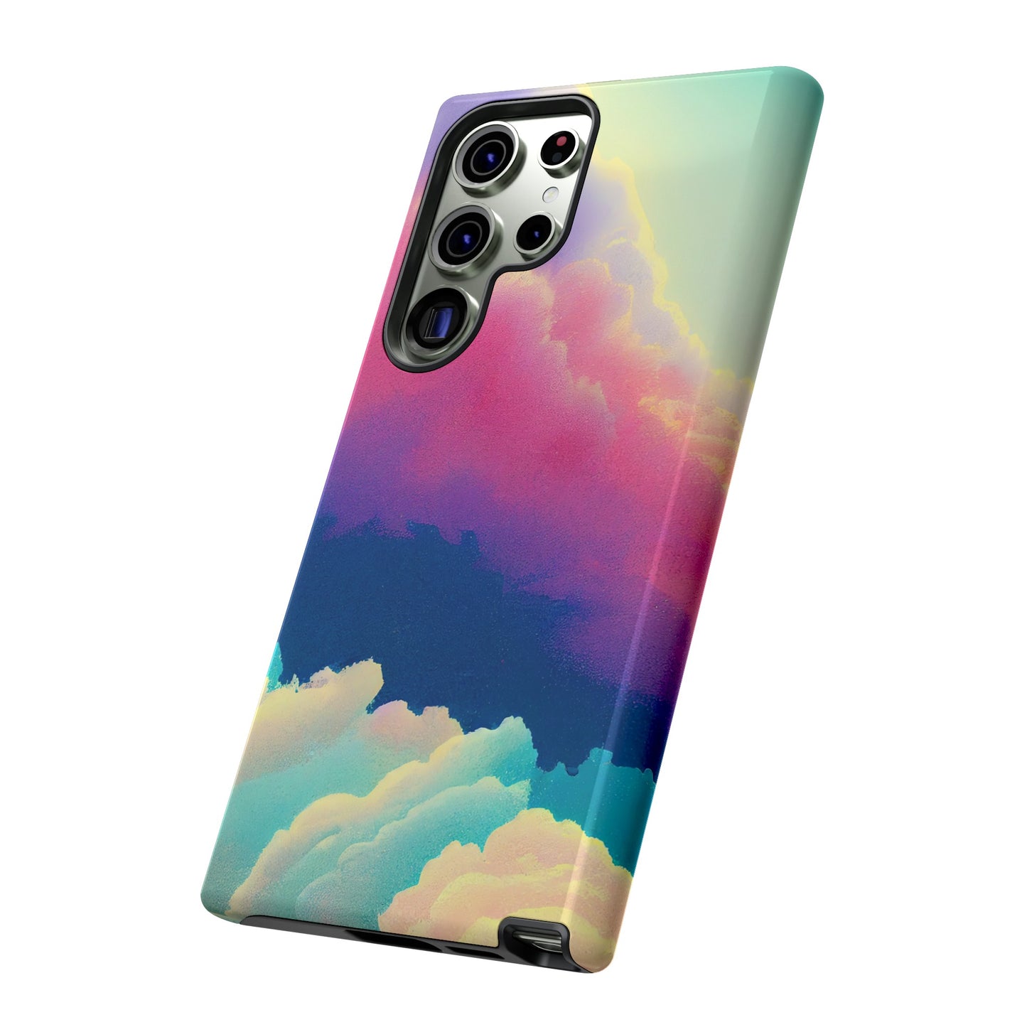 Colourful Clouds Wallpaper Phone Case | iPhone 15 Plus/ Pro, 14, 13, 12| Google Pixel 7, Pro, 5| Samsung Galaxy S23 All Major Phone Models