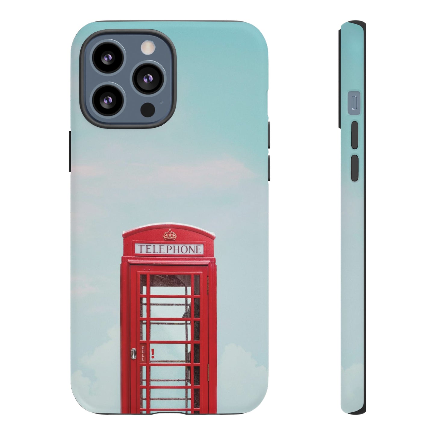 Telephone Booth Wallpaper Phone Case |iPhone 15 Plus/ Pro, 14, 13, 12|Google Pixel 7, Pro, 5| Samsung Galaxy S23 All Major Phone Models