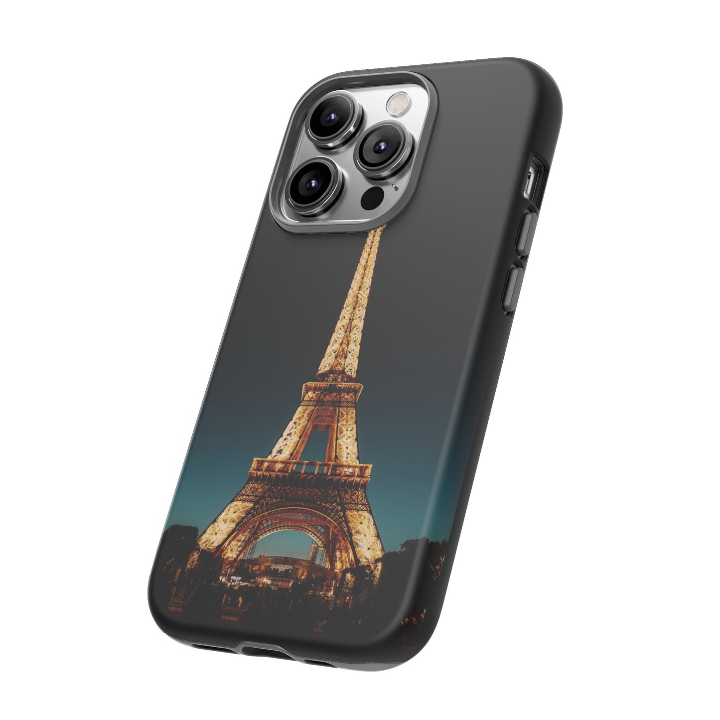 Night Eiffel Tower Phone Case | iPhone 15 Plus/ Pro, 14, 13, 12| Google Pixel 7, Pro, 5| Samsung Galaxy S23 All Major Phone Models