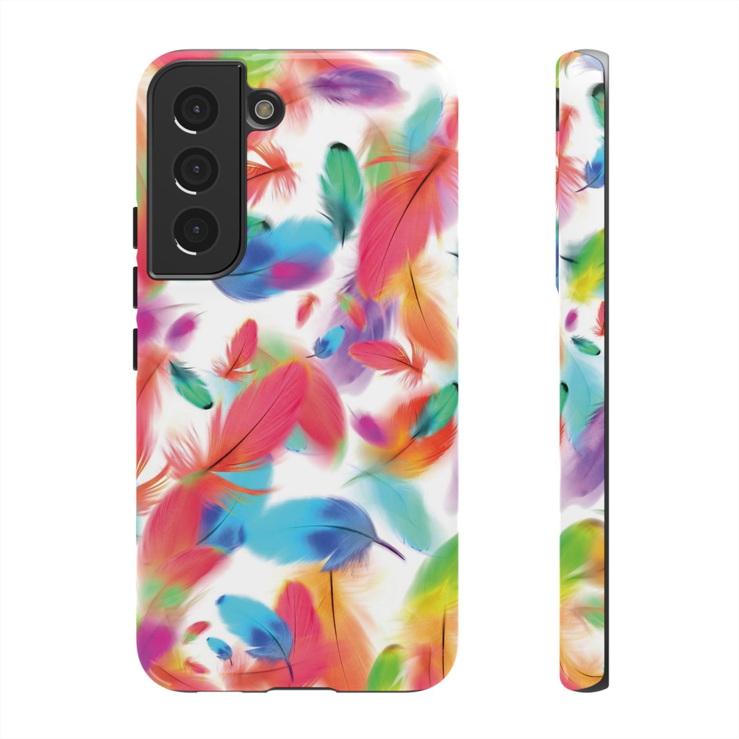 Feather Wallpaper Phone Case | iPhone 15 Plus/ Pro, 14, 13, 12| Google Pixel 7, Pro, 5| Samsung Galaxy S23 All Major Phone Models