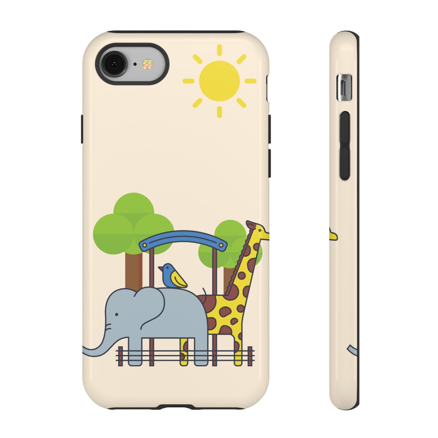 Zoo Wallpaper Phone Case | iPhone 15 Plus/ Pro, 14, 13, 12| Google Pixel 7, Pro, 5| Samsung Galaxy S23 All Major Phone Models