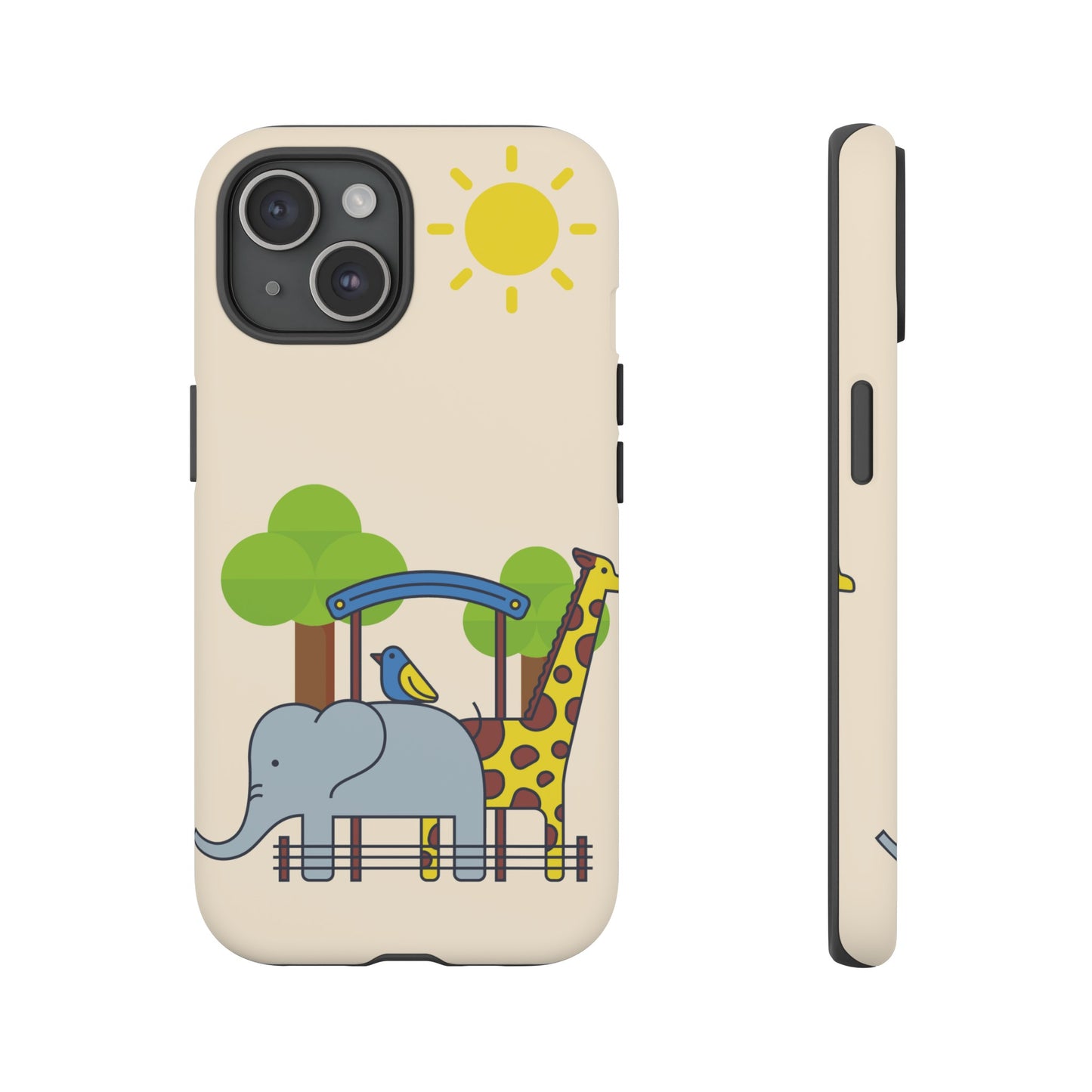 Zoo Wallpaper Phone Case | iPhone 15 Plus/ Pro, 14, 13, 12| Google Pixel 7, Pro, 5| Samsung Galaxy S23 All Major Phone Models