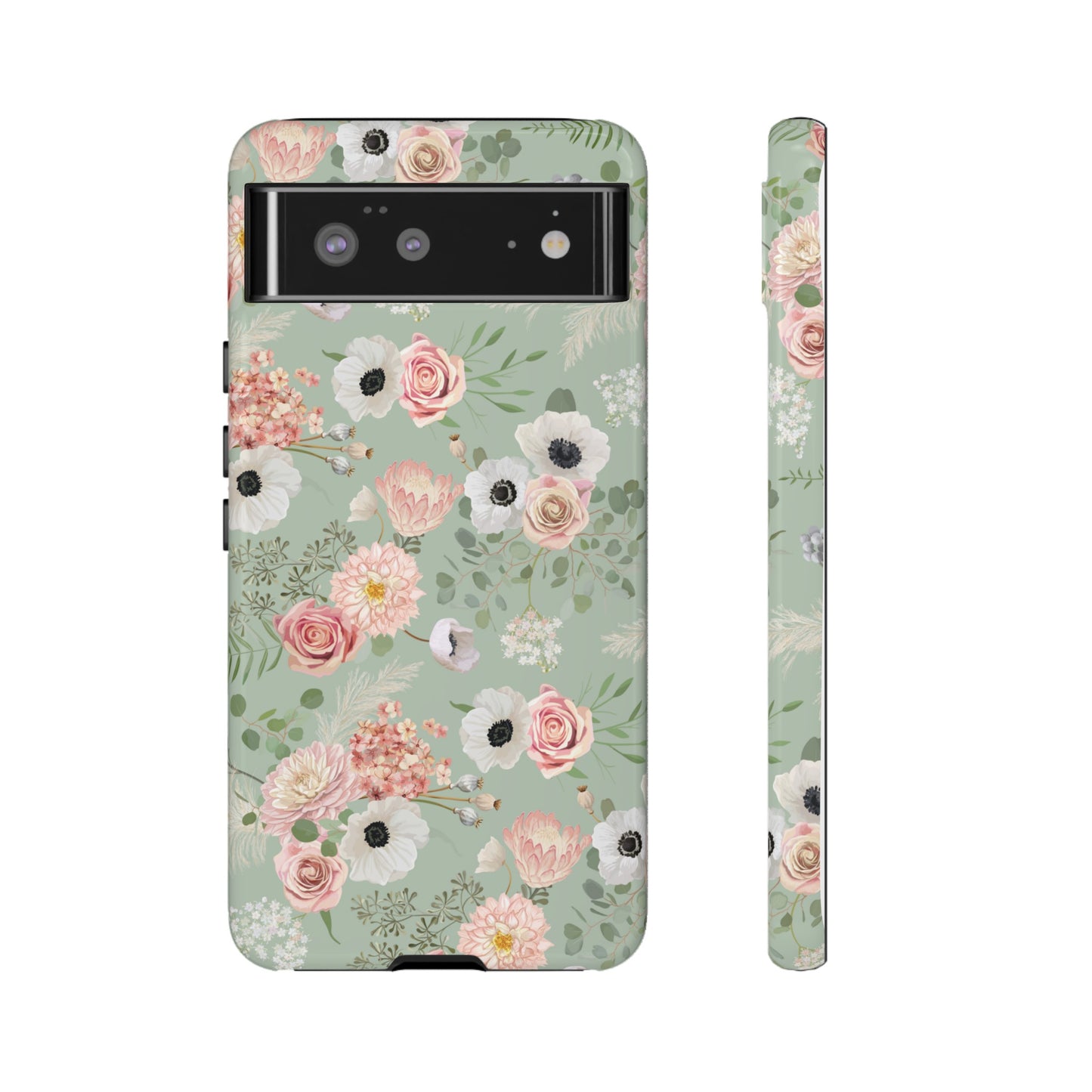 Pastel Flowers Phone Case | iPhone 15 Plus/ Pro, 14, 13, 12| Google Pixel 7, Pro, 5| Samsung Galaxy S23 All Major Phone Models