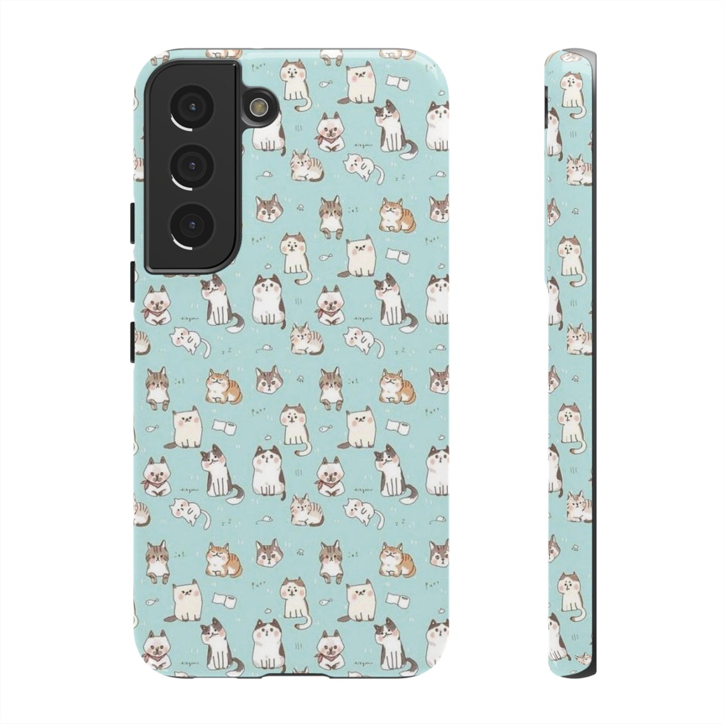 Tiny Kitten Wallpaper Phone Case | iPhone 15 Plus/ Pro, 14, 13, 12| Google Pixel 7, Pro, 5| Samsung Galaxy S23 All Major Phone Models