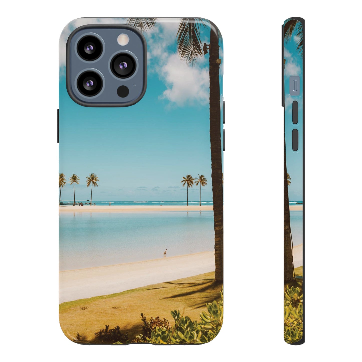 Beach Getaway Wallpaper Phone Case | iPhone 15 Plus/ Pro, 14, 13, 12| Google Pixel 7, Pro, 5| Samsung Galaxy S23 All Major Phone Models