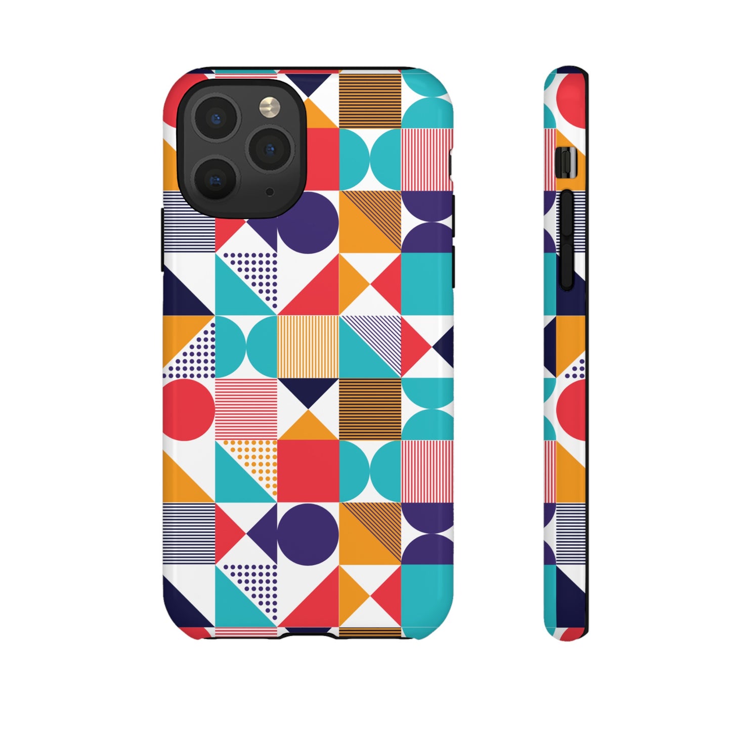 Geometric Patterned Wallpaper Phone Case | iPhone 15 Plus/ Pro, 14, 13, 12| Google Pixel 7, Pro, 5|Samsung Galaxy S23 All Major Phone Models