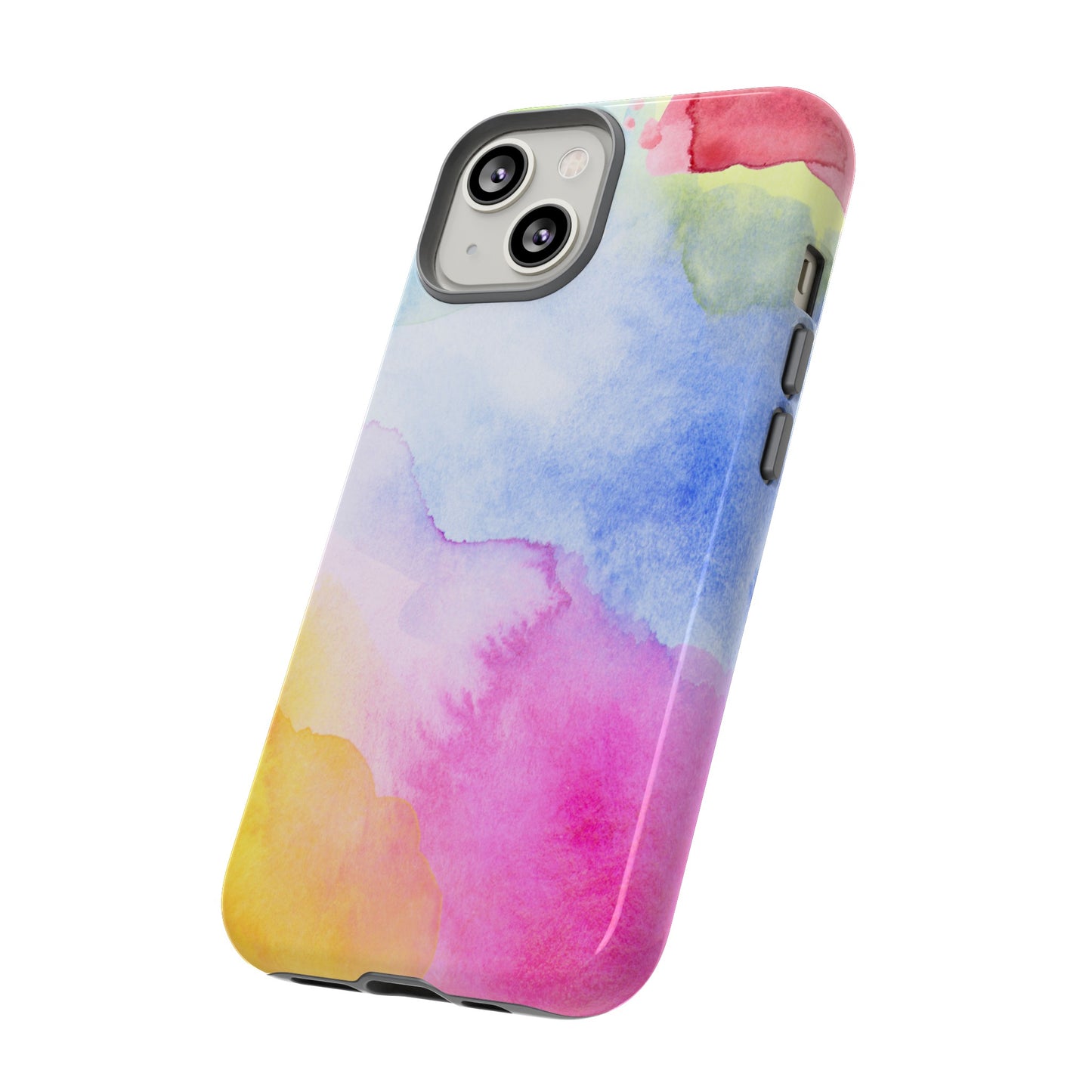 Watercolour Rainbow Phone Case | iPhone 15 Plus/ Pro, 14, 13, 12| Google Pixel 7, Pro, 5| Samsung Galaxy S23 All Major Phone Models