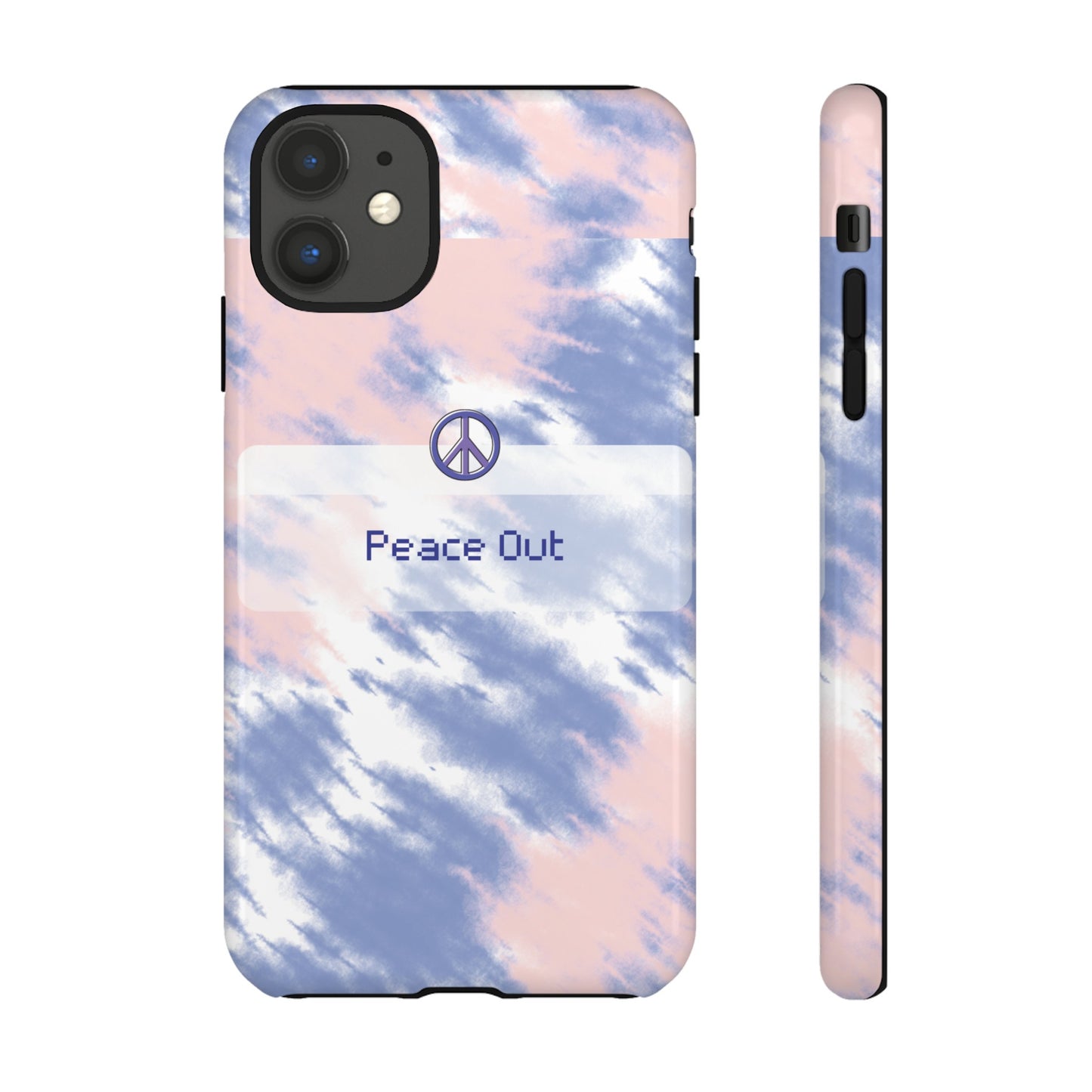 Peace Out Wallpaper Phone Case | iPhone 15 Plus/ Pro, 14, 13, 12| Google Pixel 7, Pro, 5| Samsung Galaxy S23 All Major Phone Models