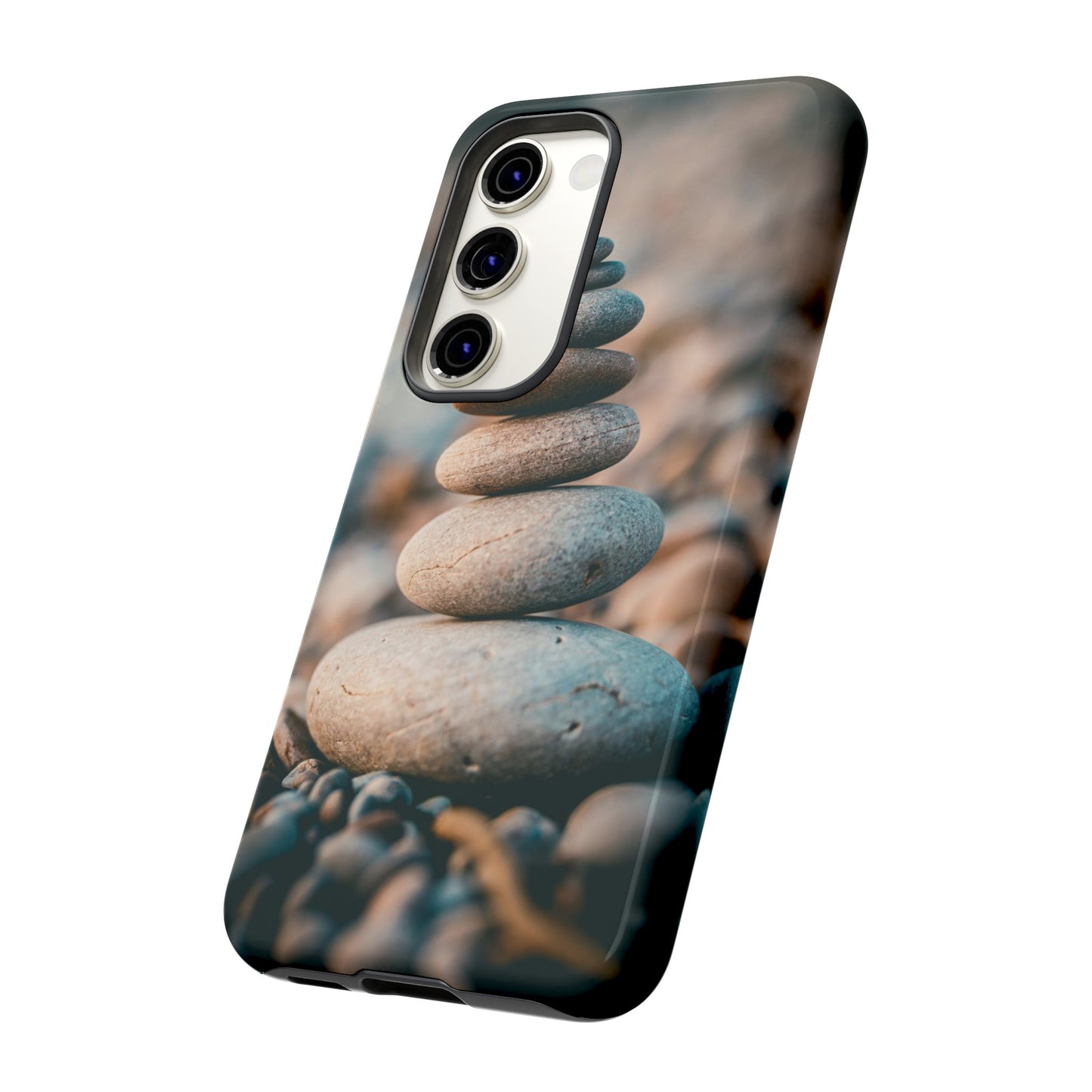 Rock Stack Wallpaper Phone Case | iPhone 15 Plus/ Pro, 14, 13, 12| Google Pixel 7, Pro, 5| Samsung Galaxy S23 All Major Phone Models