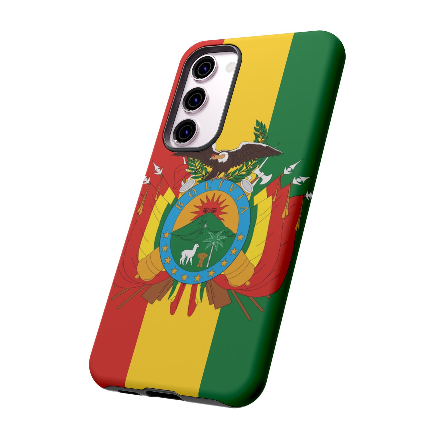 Bolivia Flag Phone Case | iPhone 15 Plus/ Pro, 14, 13, 12| Google Pixel 7, Pro, 5| Samsung Galaxy S23 All Major Phone Models