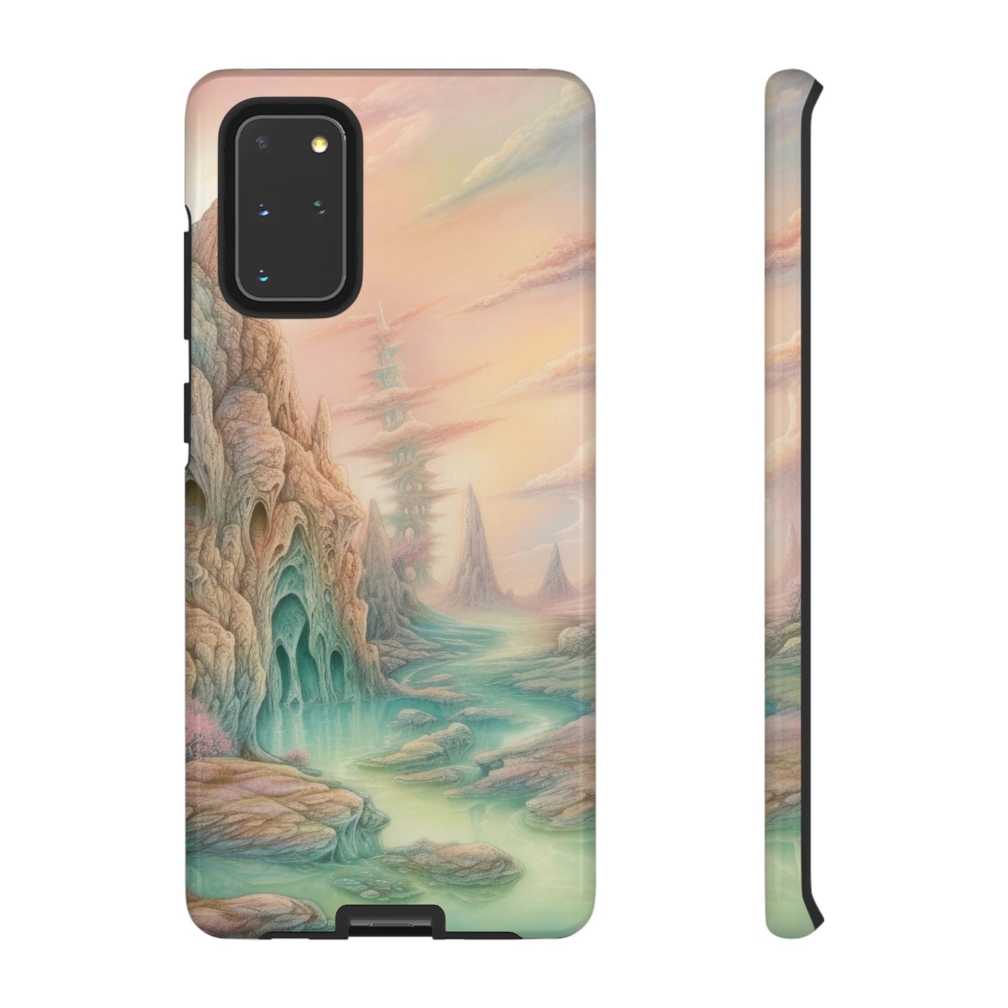 Caves Sci-Fi Wallpaper Phone Case | iPhone 15 Plus/ Pro, 14, 13, 12| Google Pixel 7, Pro, 5| Samsung Galaxy S23 All Major Phone Models