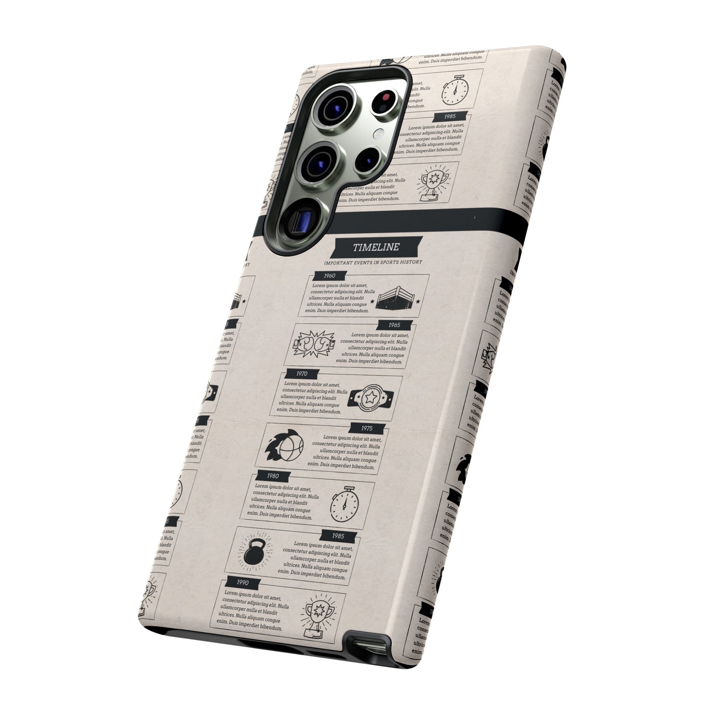 Timeline Wallpaper Phone Case | iPhone 15 Plus/ Pro, 14, 13, 12| Google Pixel 7, Pro, 5| Samsung Galaxy S23 All Major Phone Models